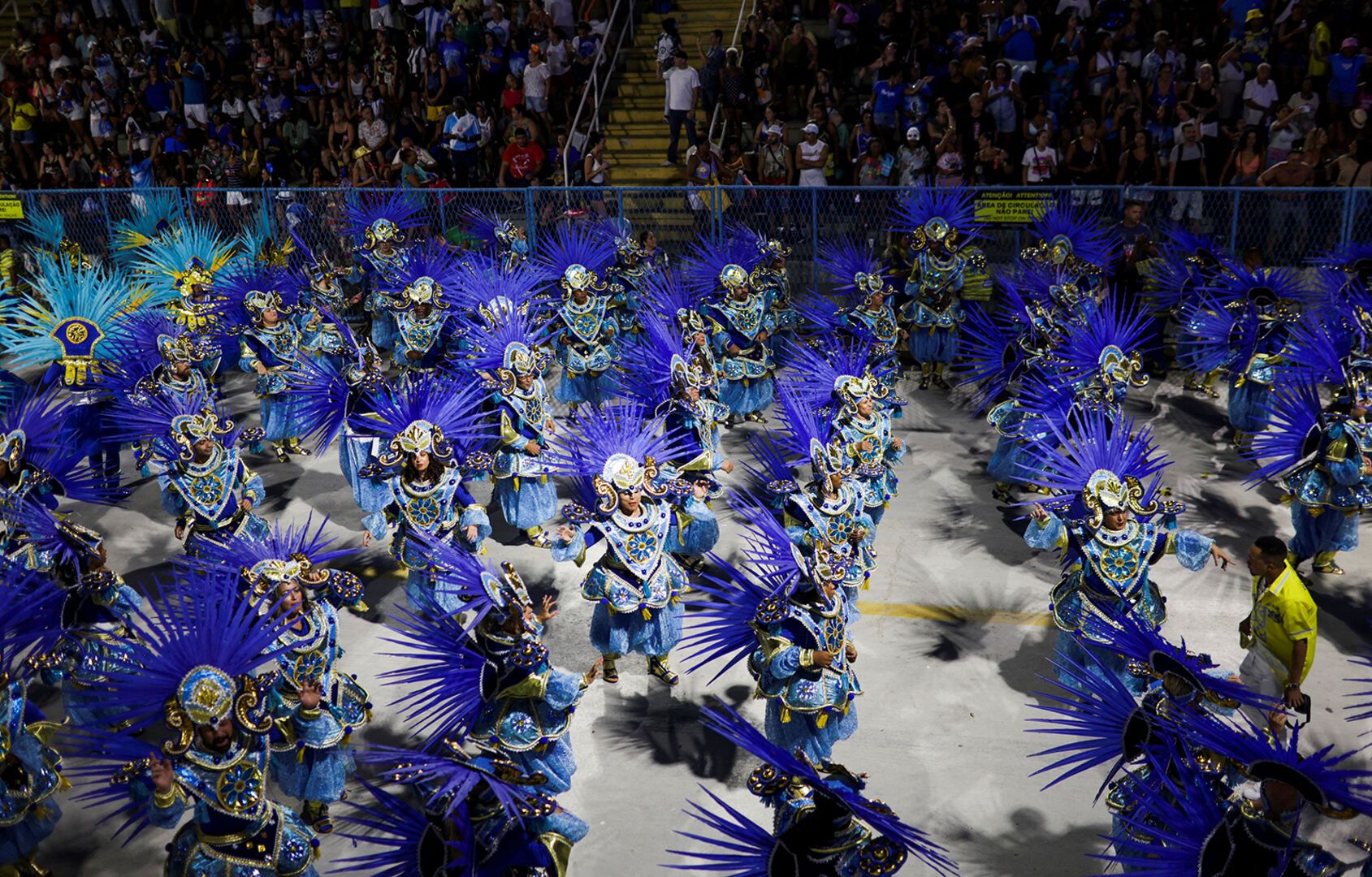Samba-Schule in Rio am Karneval | Credit: RICARDO MORAES / REUTERS / picturedesk.com