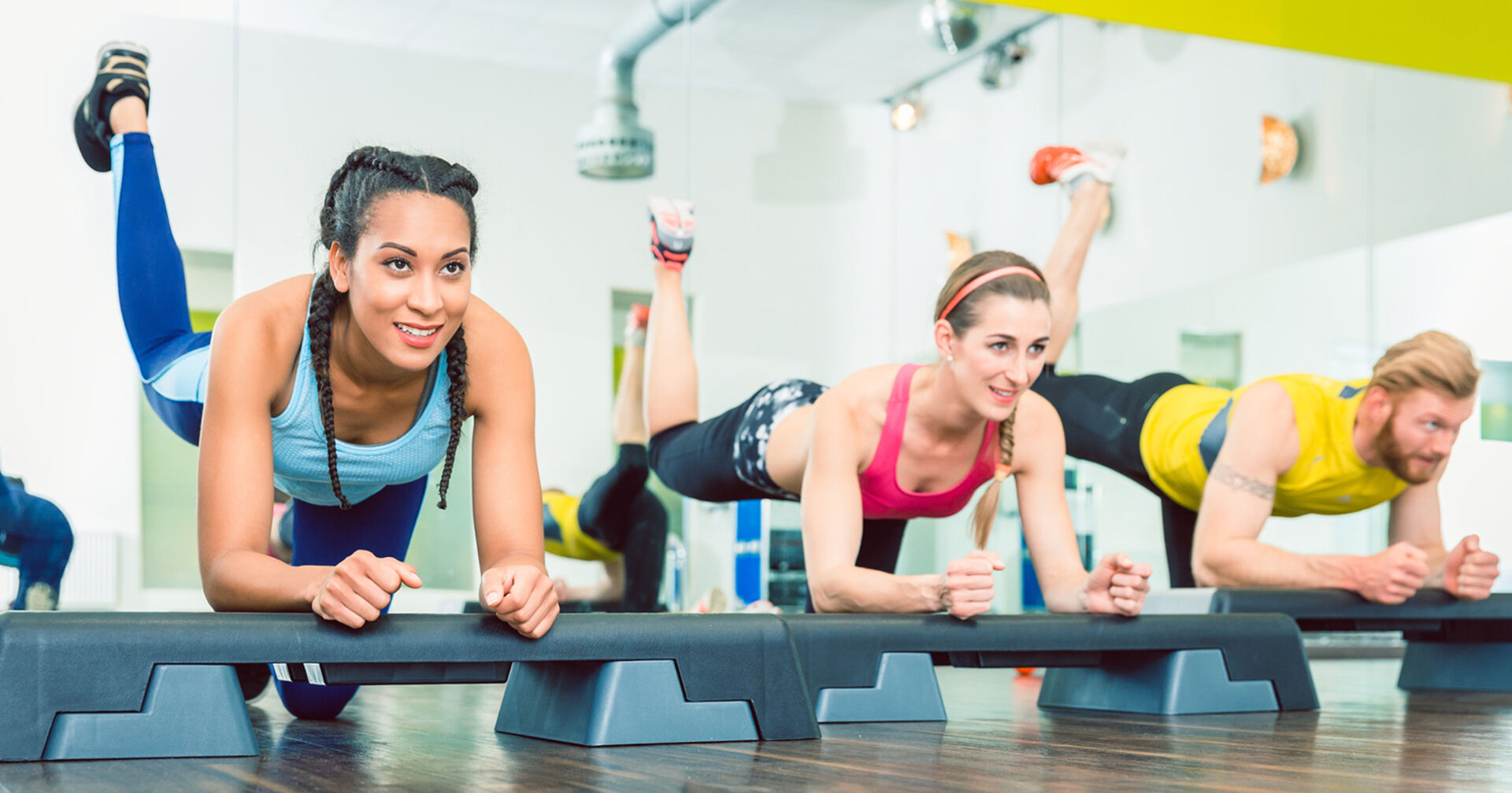 Step Aerobic | Credit: iStock.com/kzenon