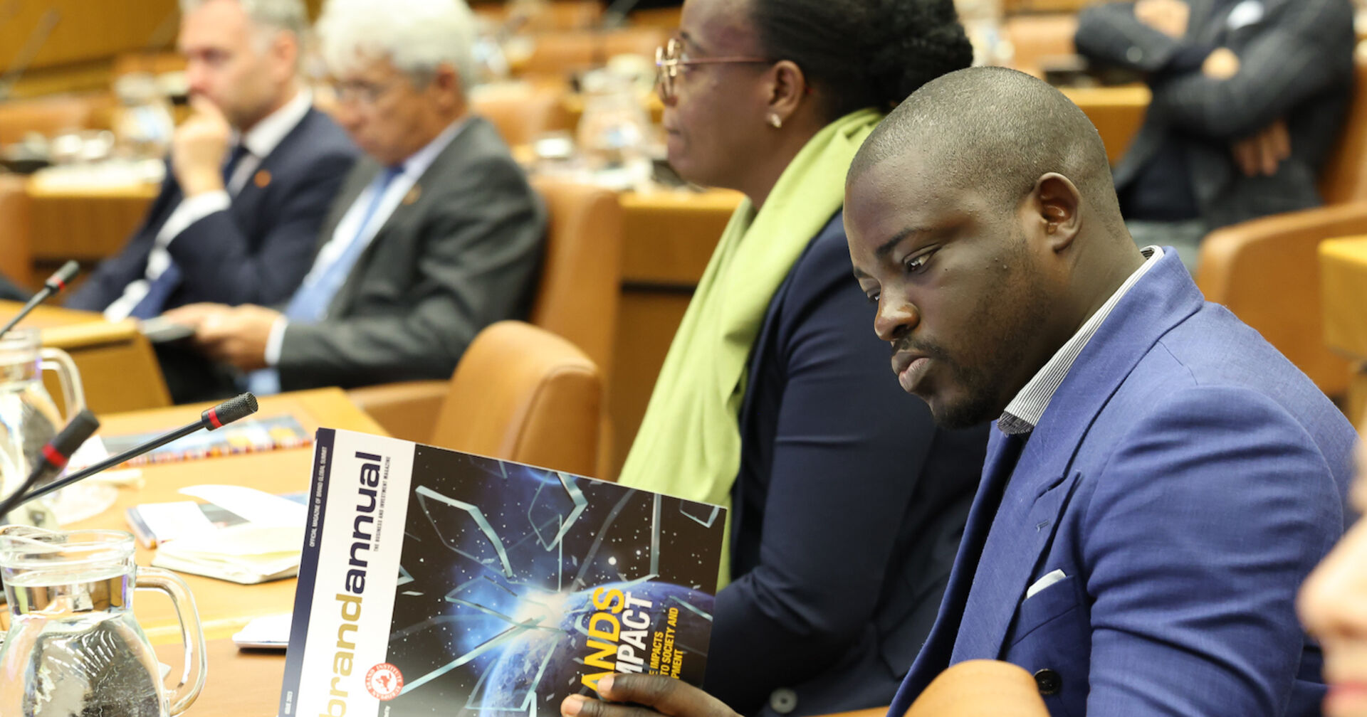 Blick in die Zuhörerreihen