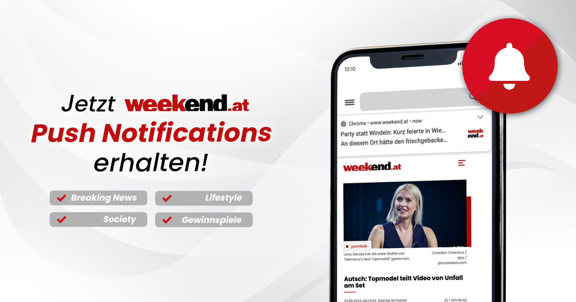 Jetzt Push Notifications erhalten