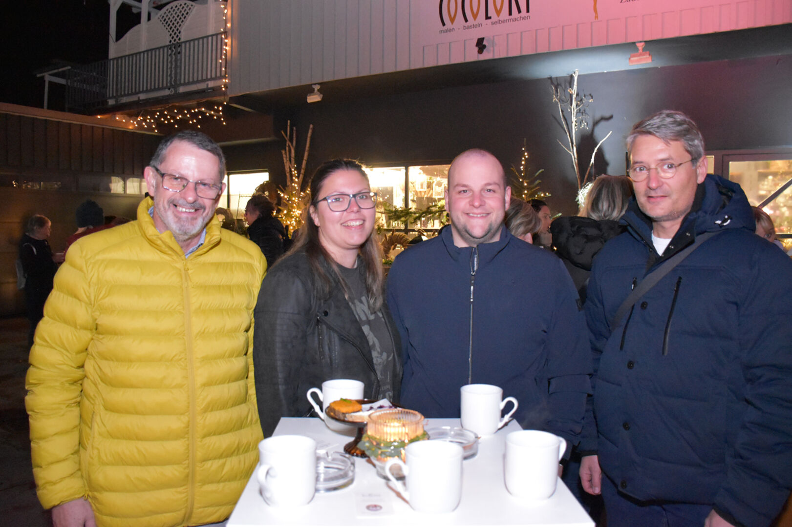 Nikolaus, Stephanie und Stefan Baumann und Thomas Defranceschi