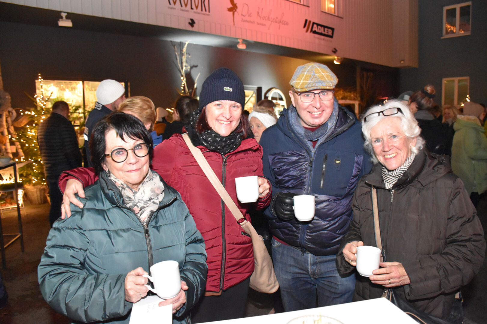 Annemarie Micheluzzi, Sylvia Götsch, Uve Maier und Sigrid Fend