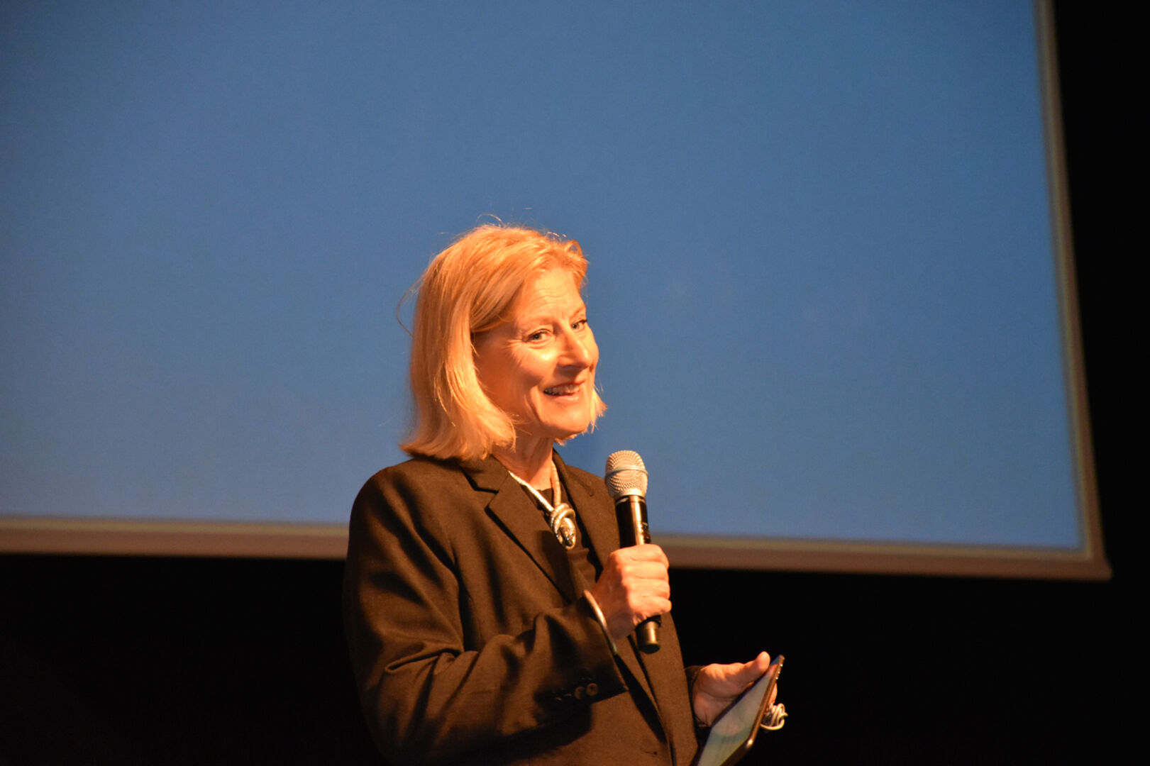 Führte durch den Abend: Moderatorin Raphaela Stefandl