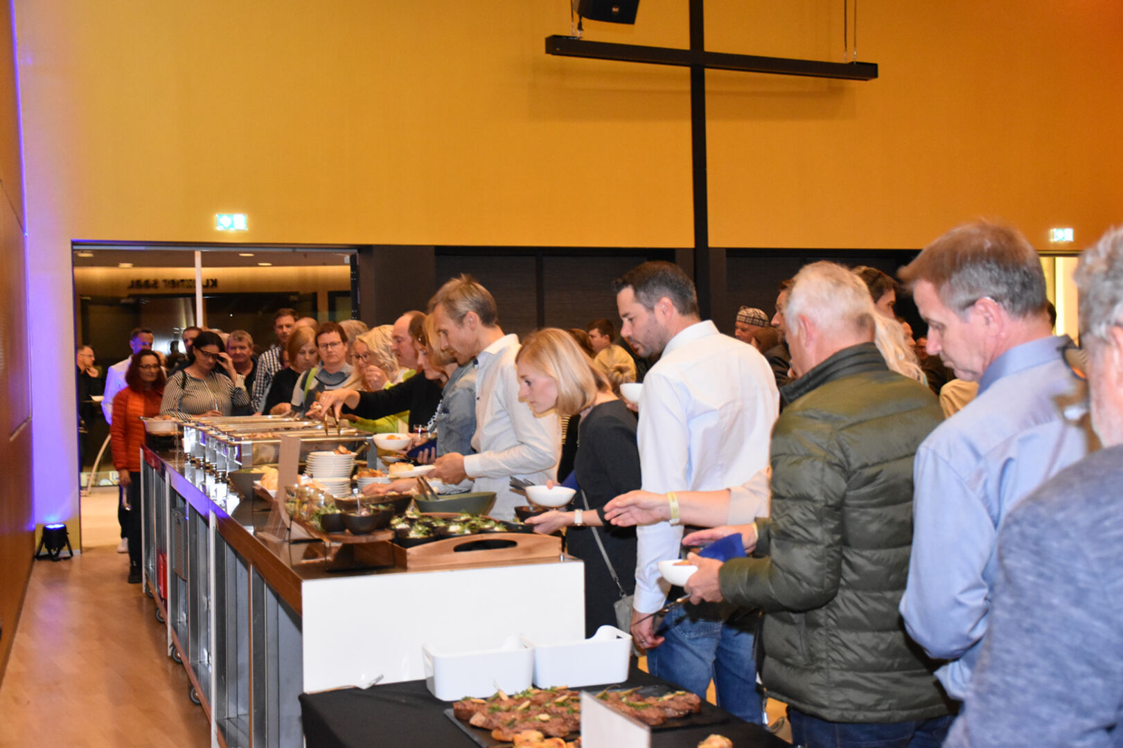 Das Team des Montforthaus Feldkirch sorgte für das leibliche Wohl.