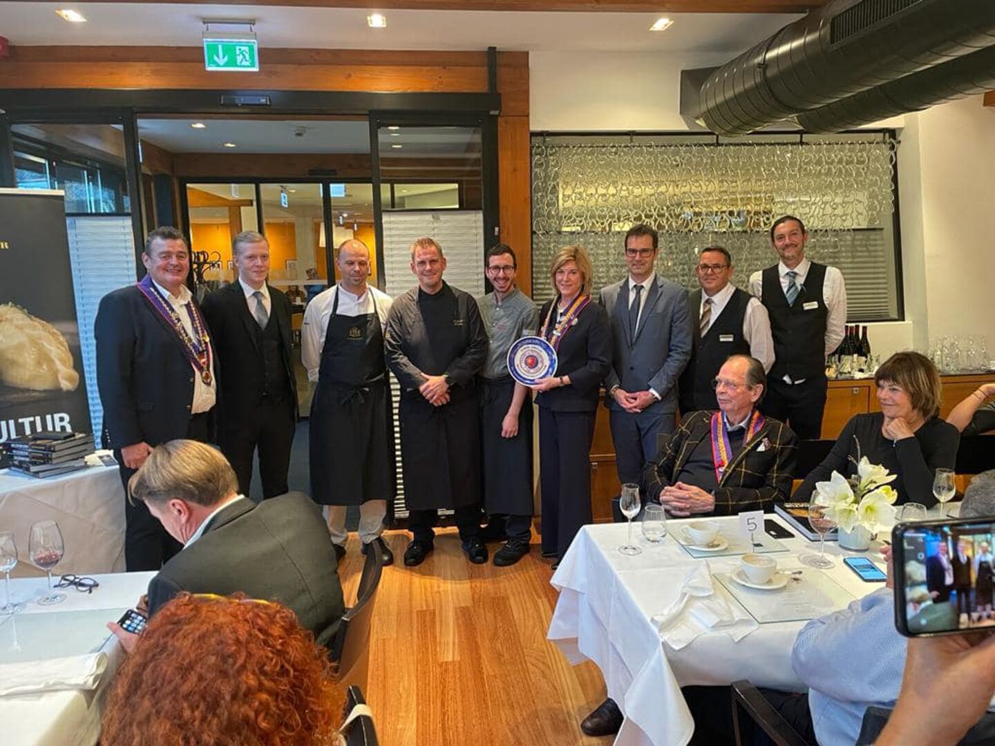 Mitglieder der Chaîne des Rôtisseurs