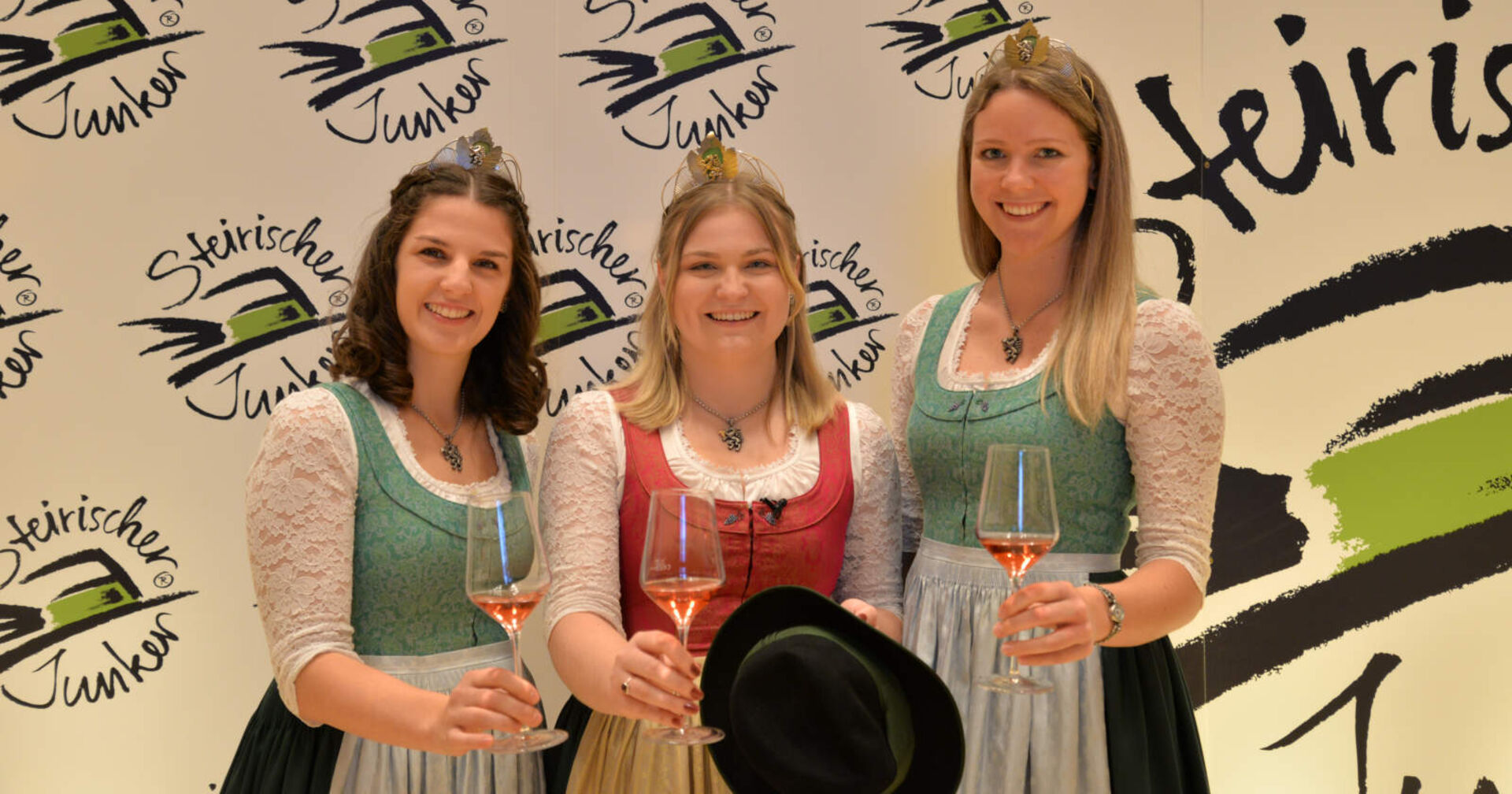 Die steirischen Weinhoheiten.