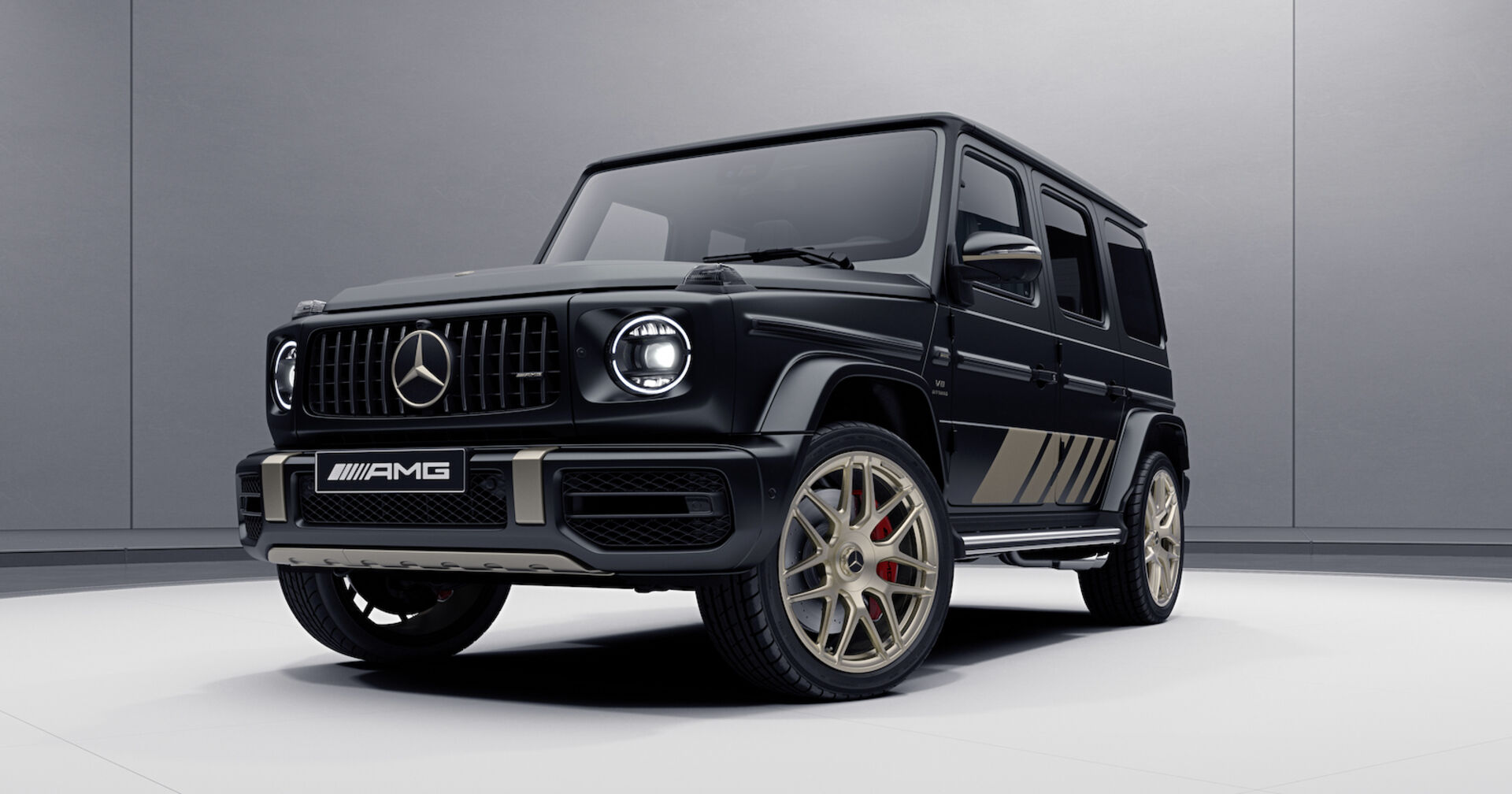 Vorderansicht des Mercedes-AMG G 63 Grand Edition
