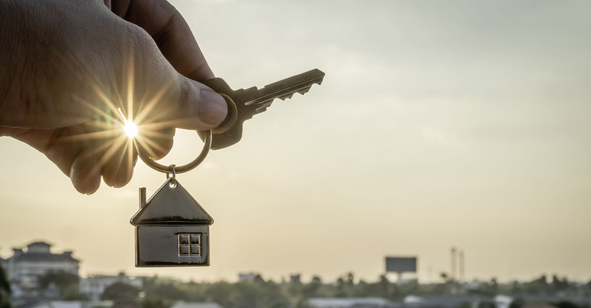 Der Schlüssel zum Eigenheim