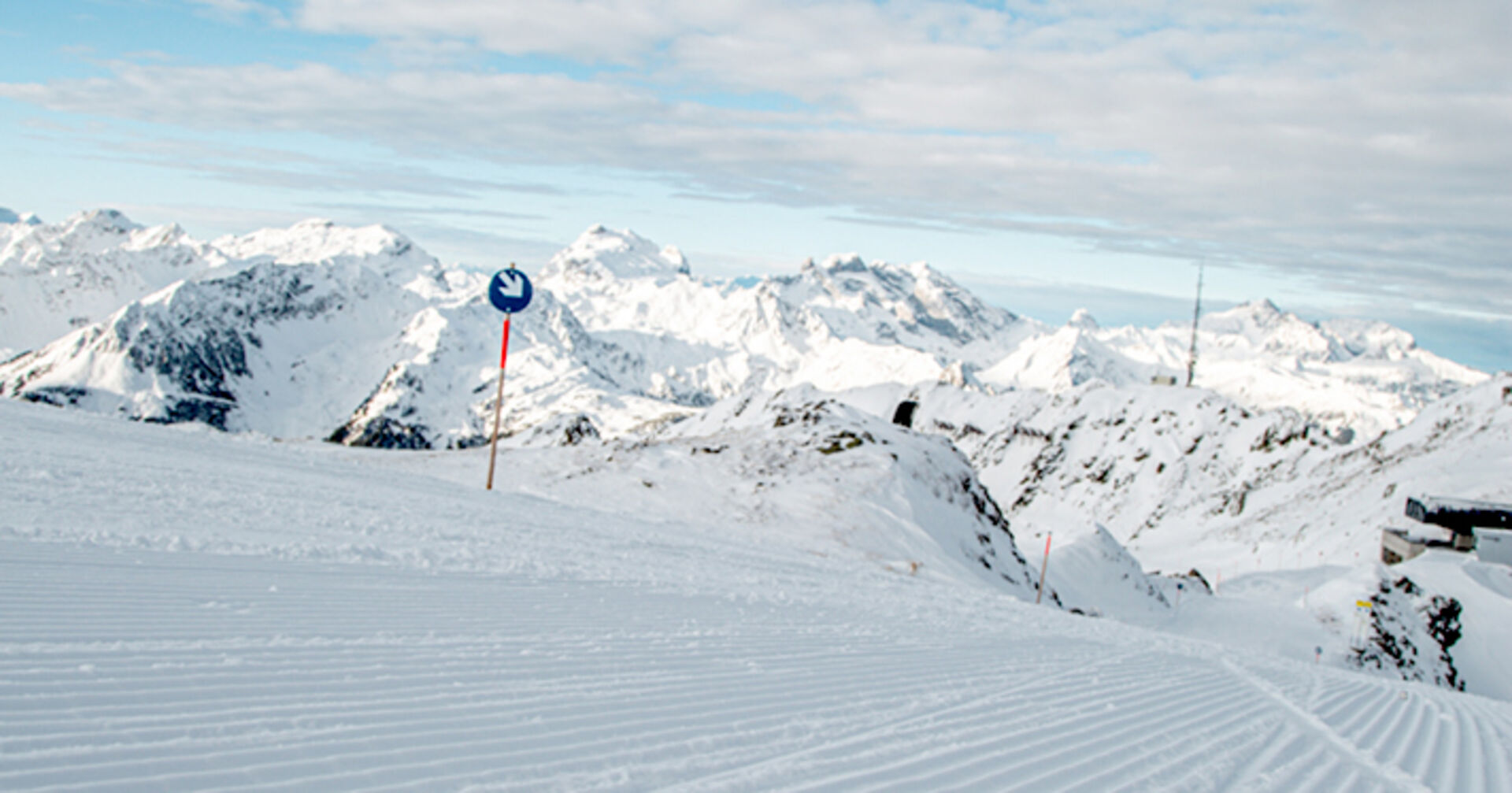 Auch heuer wieder die Ersten: Die Silvretta Montafon eröffnet die Wintersaison im Wochenendbetrieb.