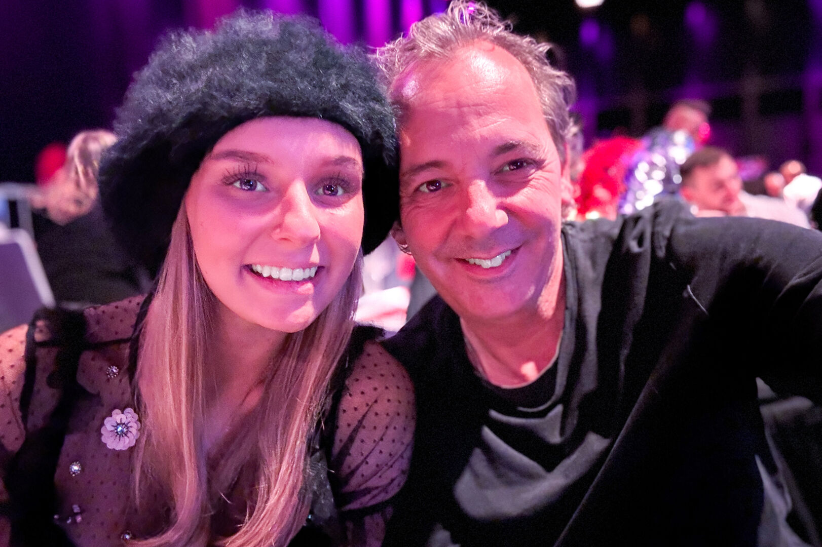 Fotograf Udo Mittelberger mit Tochter Ella