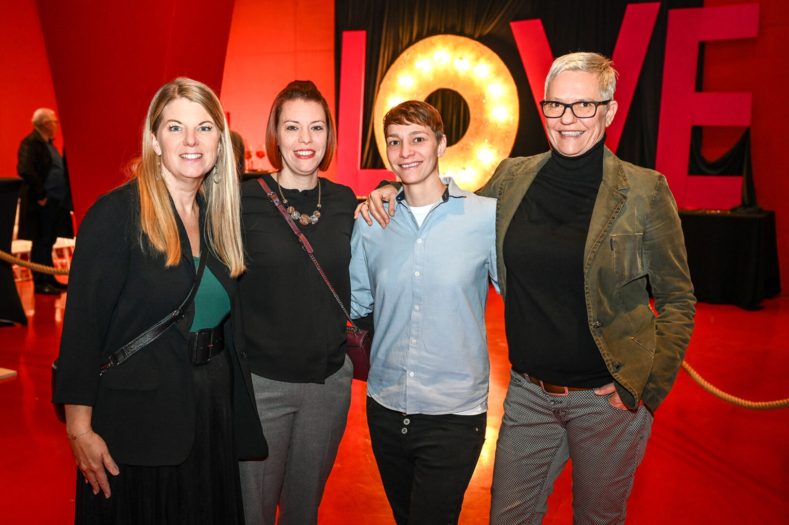 Michaela Vogel, Martina Vith, Caroline Höfferer und Tanjy Orasch von Sonepar Österreich (Wolfurt)