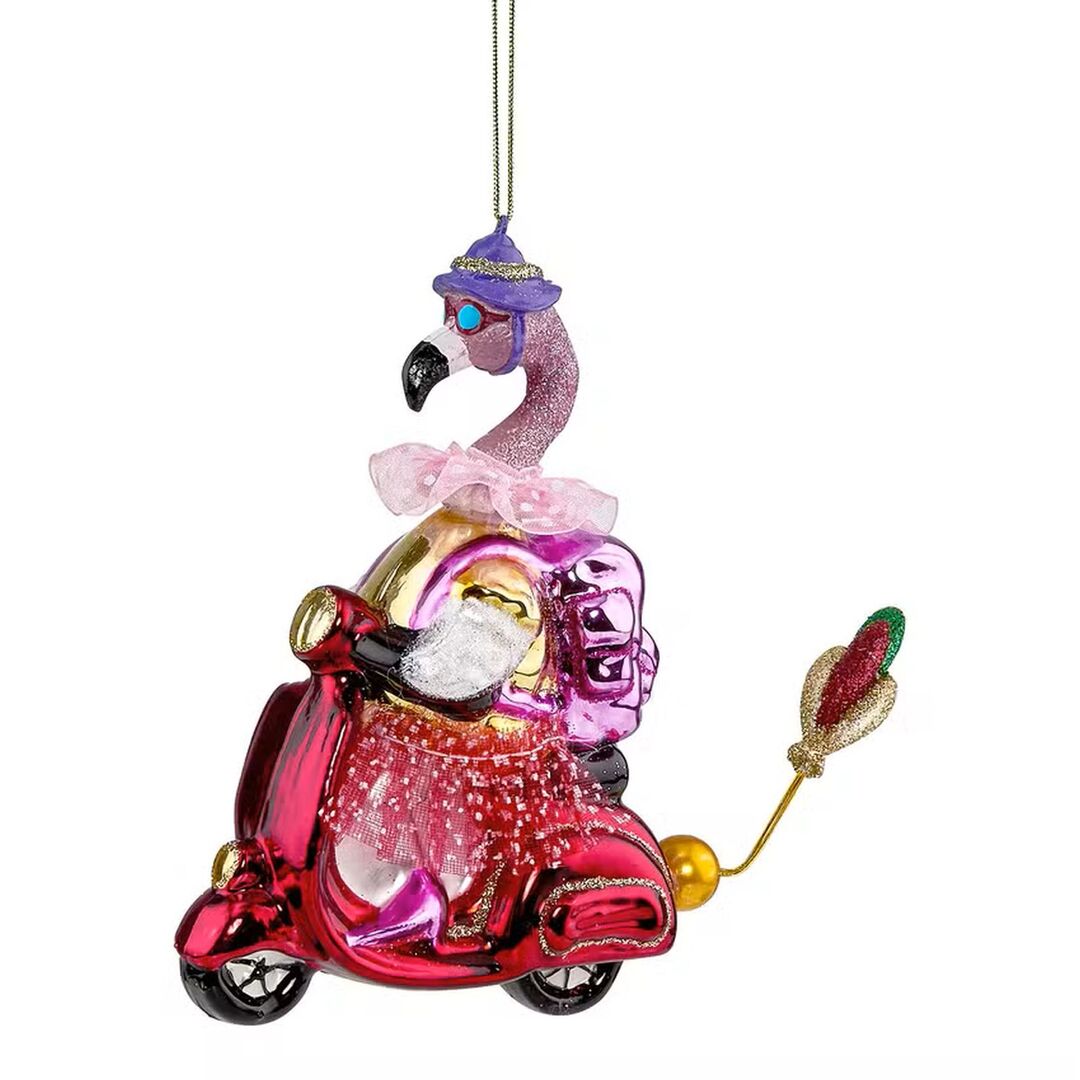 Flamingo-Christbaumkugel