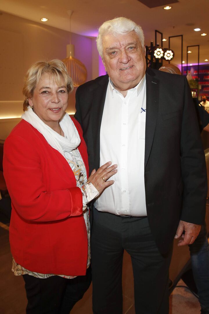 Hans und Angelika Meiser bei einer Veranstaltung.