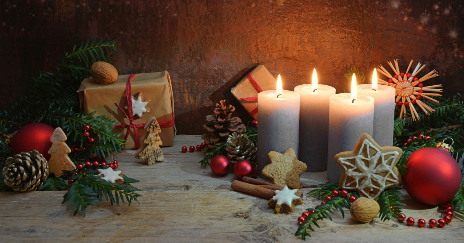 Weihnachtliche Dekoration