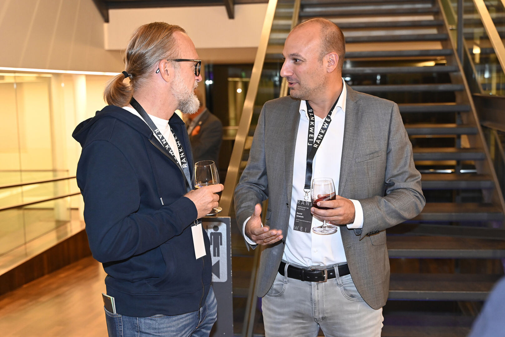 Stephan Berchtold (choices creative transformation consulting e.U.), David Wielath (MAYER Personalmanagement GmbH) (v. li.)