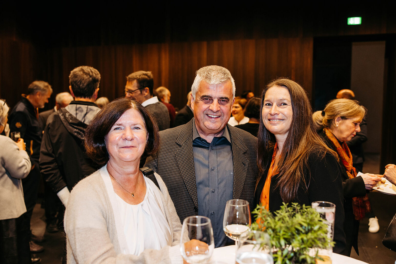 Dagmar Wlcek, Jürgen und Sabine Häusle (VHS alle Bludenz) (v. li.)