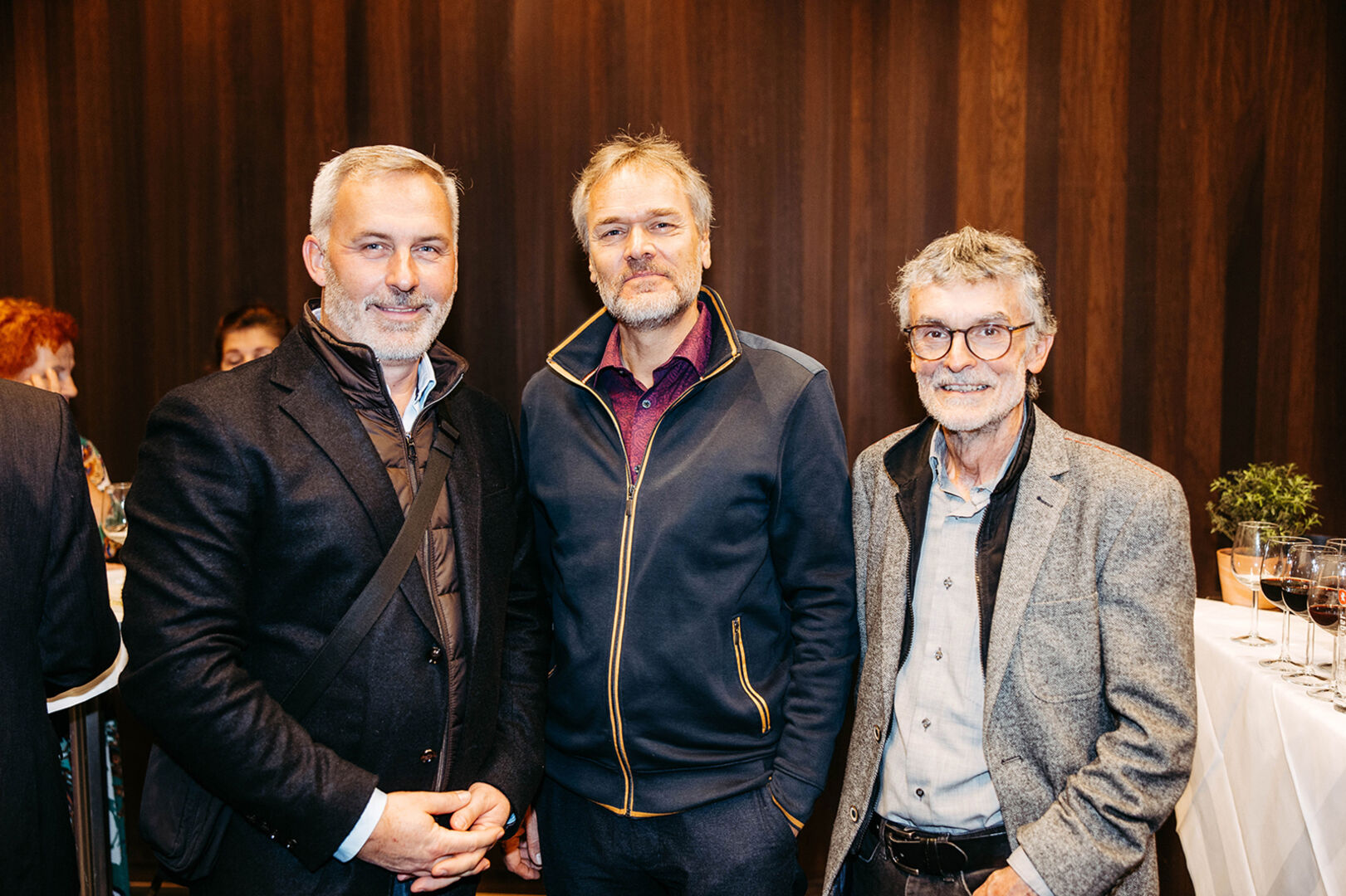 Dir. Helmut Schneider (LBS- Bludenz), Stefan Wagner (LBS- Bregenz), Alexander Natter (Wolfurt)