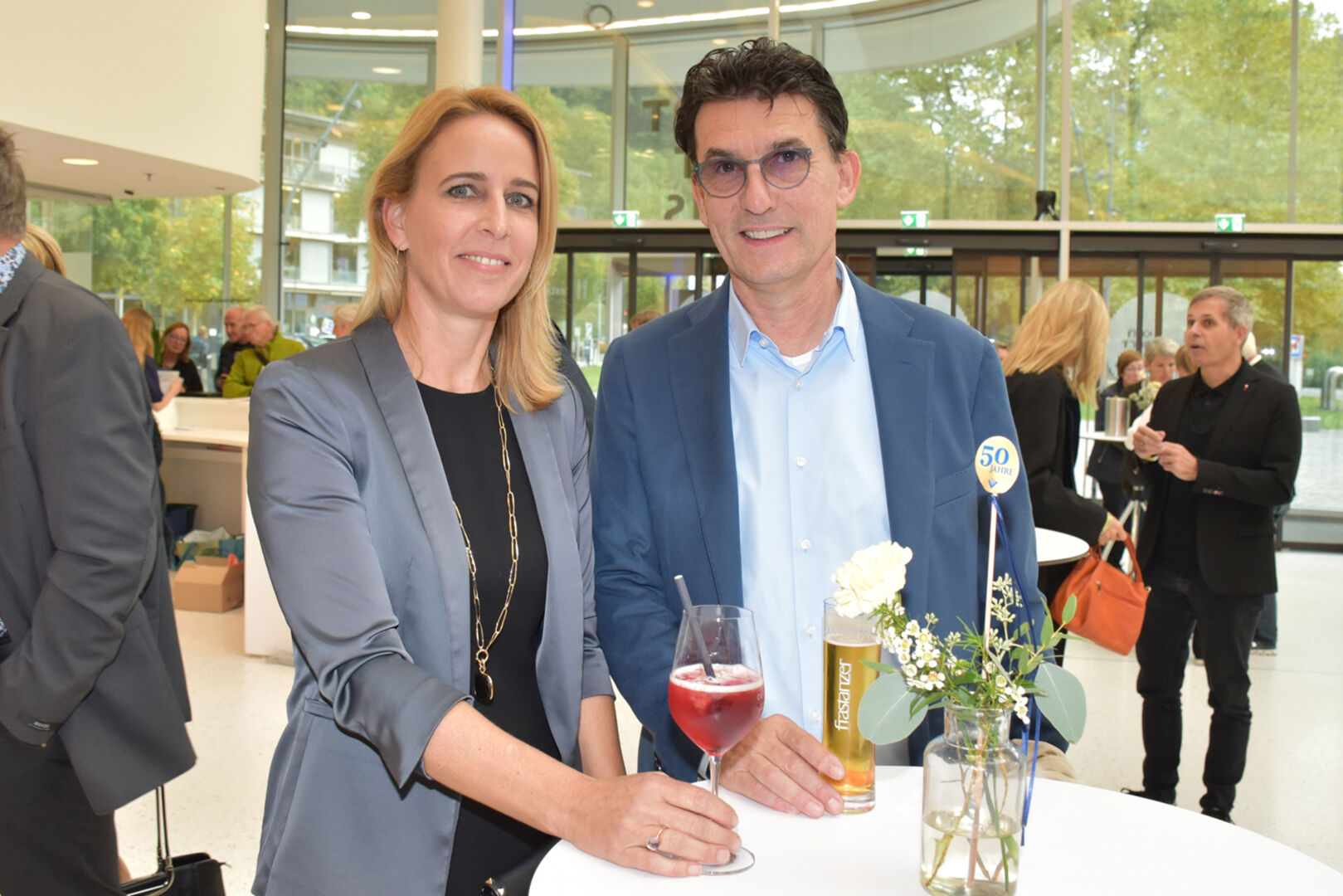 Richterin Claudia Hagen und Wohnbaupionier Wilfried Hefel