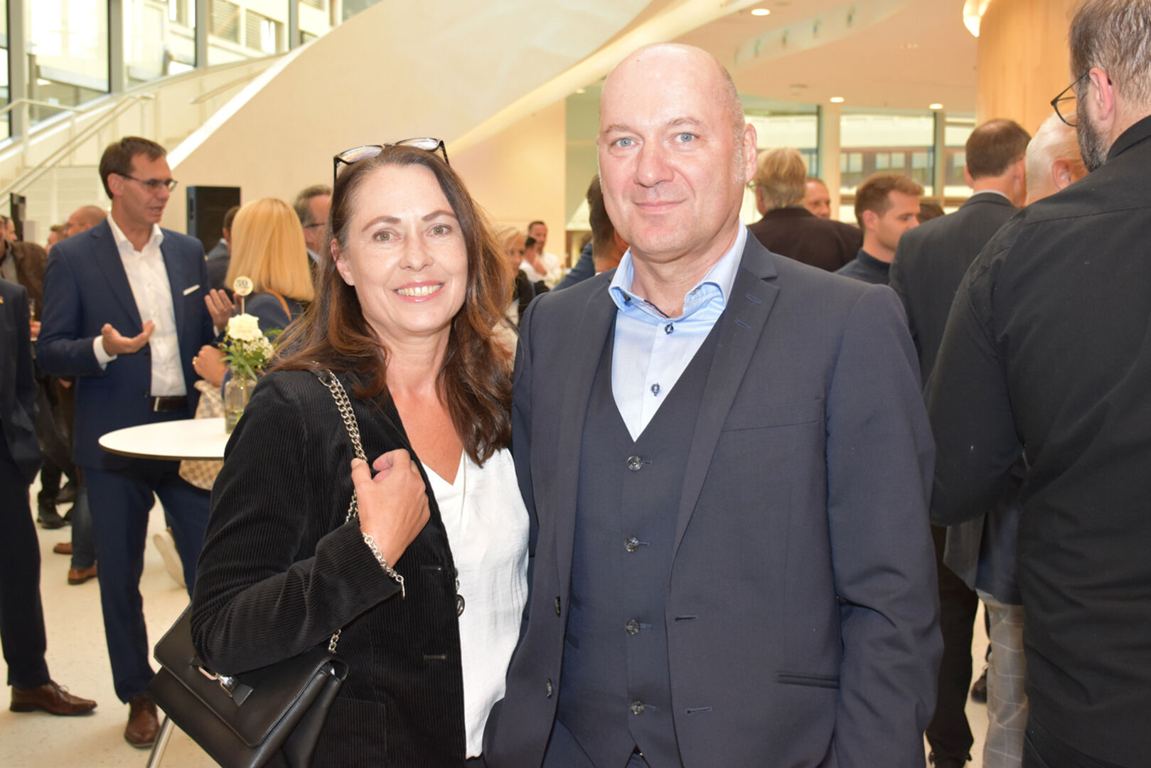 Elisabeth Steiner und Oliver Steiner (Leitung Vogewosi Rechtsabteilung)
