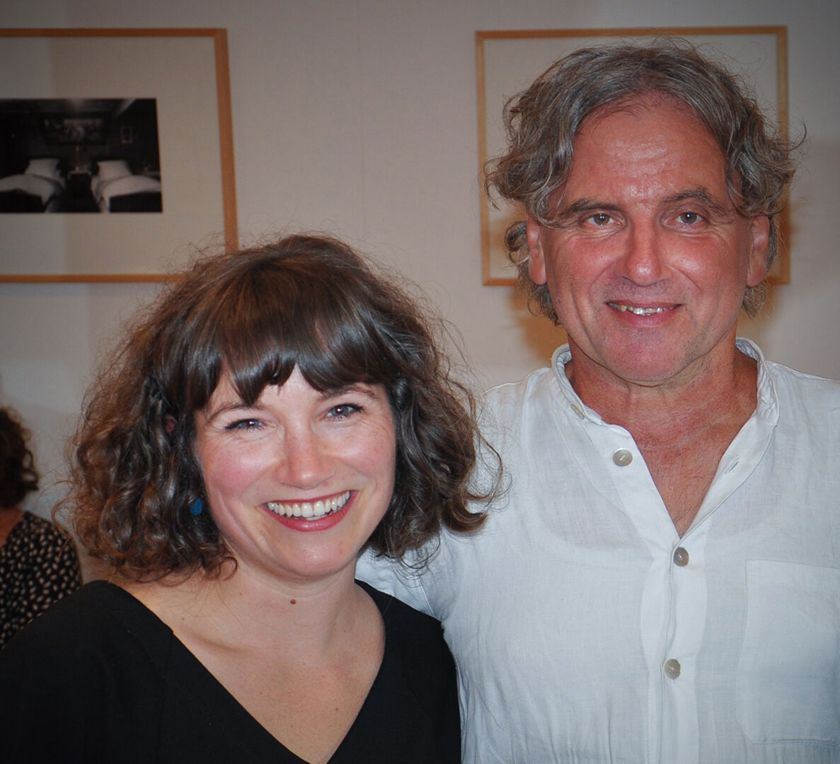 Die Gastgeber der Buchpräsentation: Johanna und Viktor Ulrich