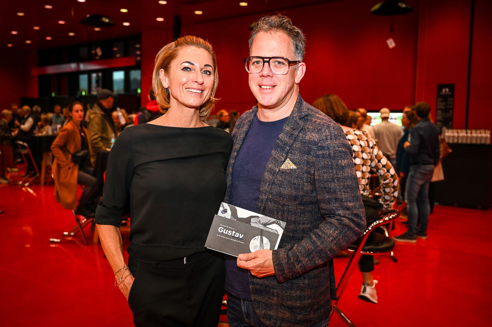 Dorothea Schertler (ORF Vorarlberg Redakteurin) und V-Heute Moderator David Breznik