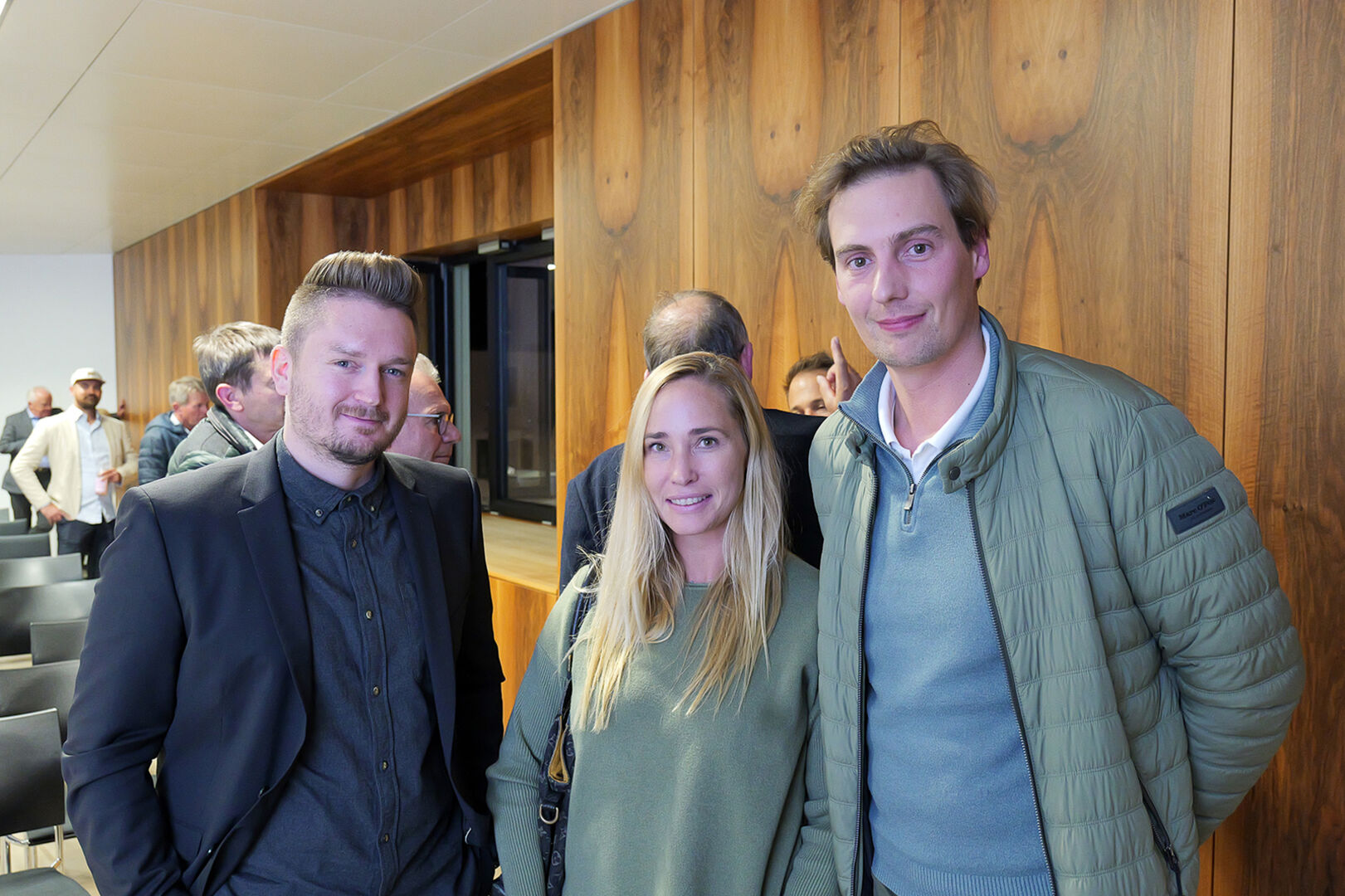 Martin Sinz, Katarina Schindler und Viktor Cybulski