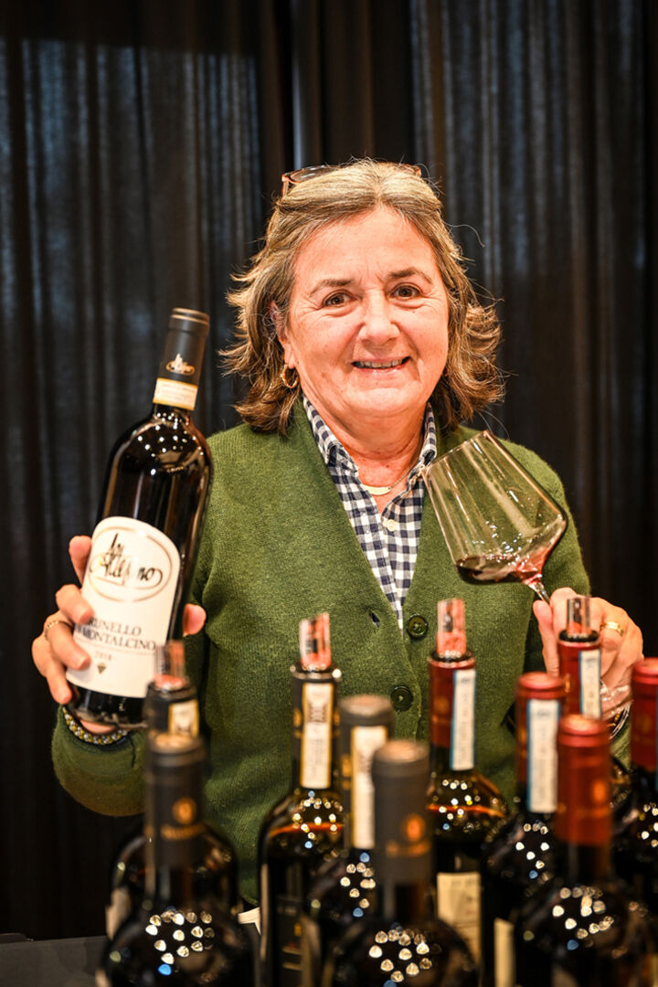 Susanne van Kesteren präsentierte Weine aus der Toskana.