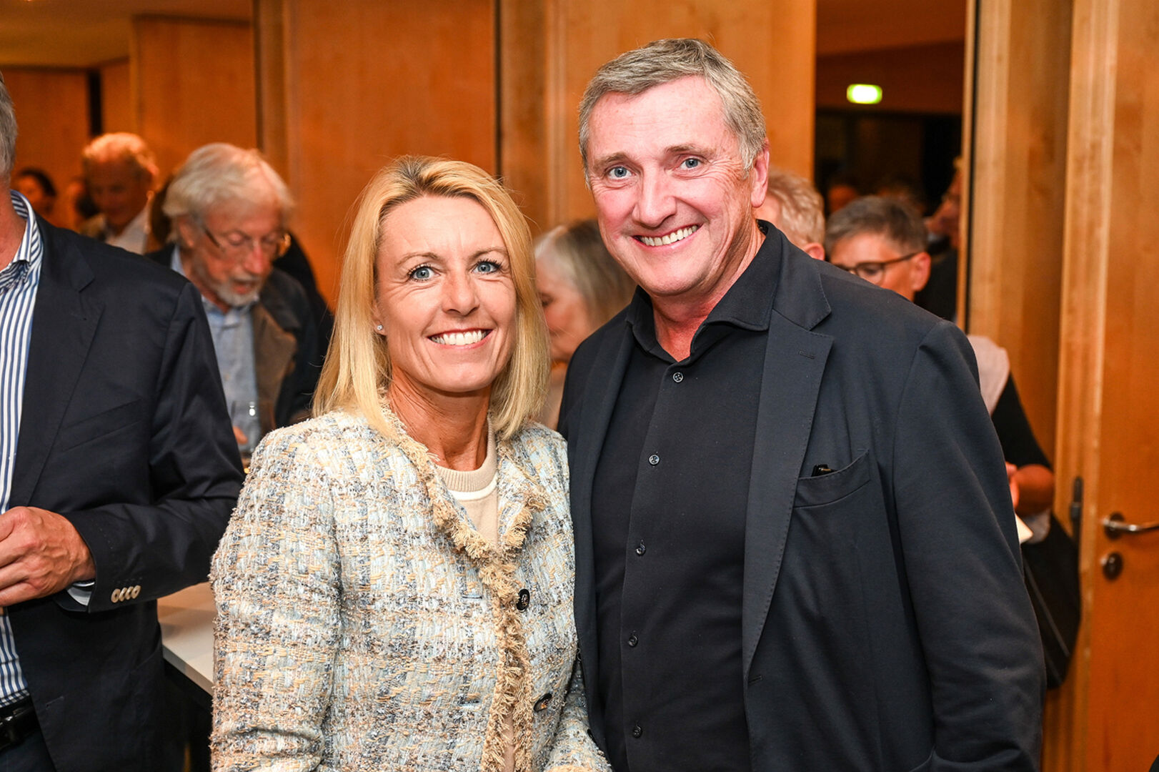 WKV Vize.Präs. Petra Kreuzer und Architekt Gerhard Aicher