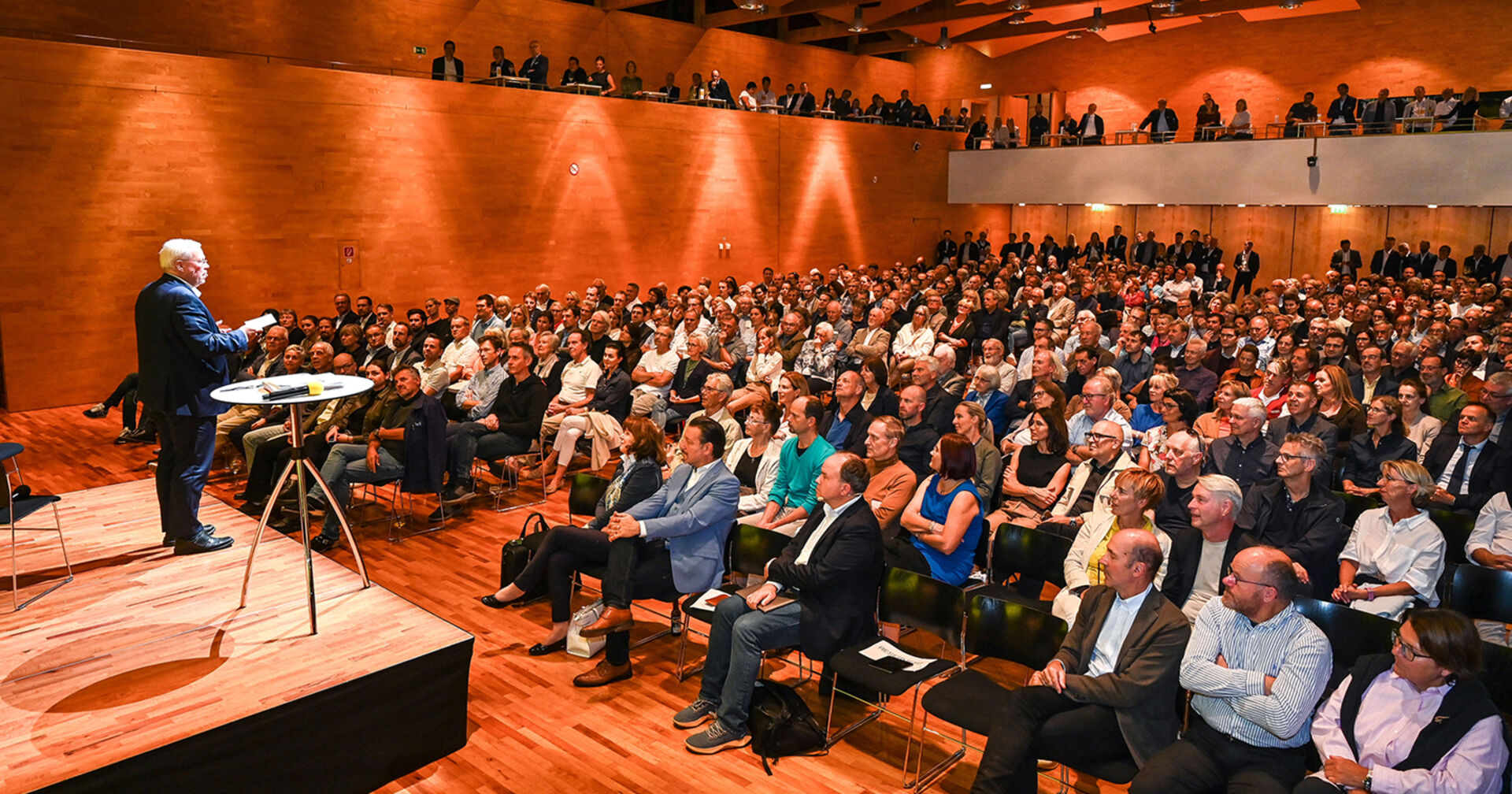 Großer Andrang herrschte bei der Veranstaltung im Cubus in Wolfurt.