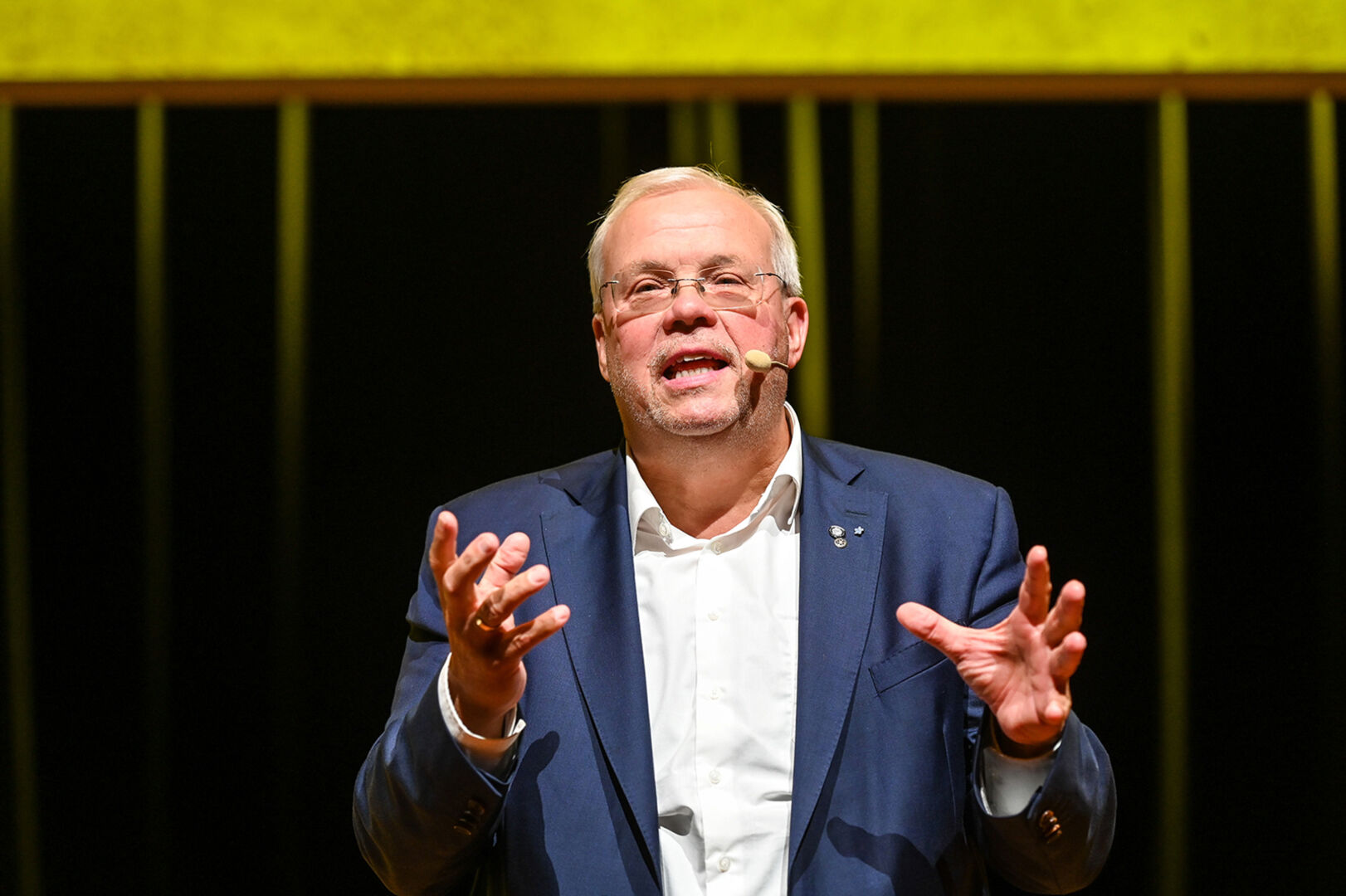 Die Ukraine im Zentrum des Vortrags.