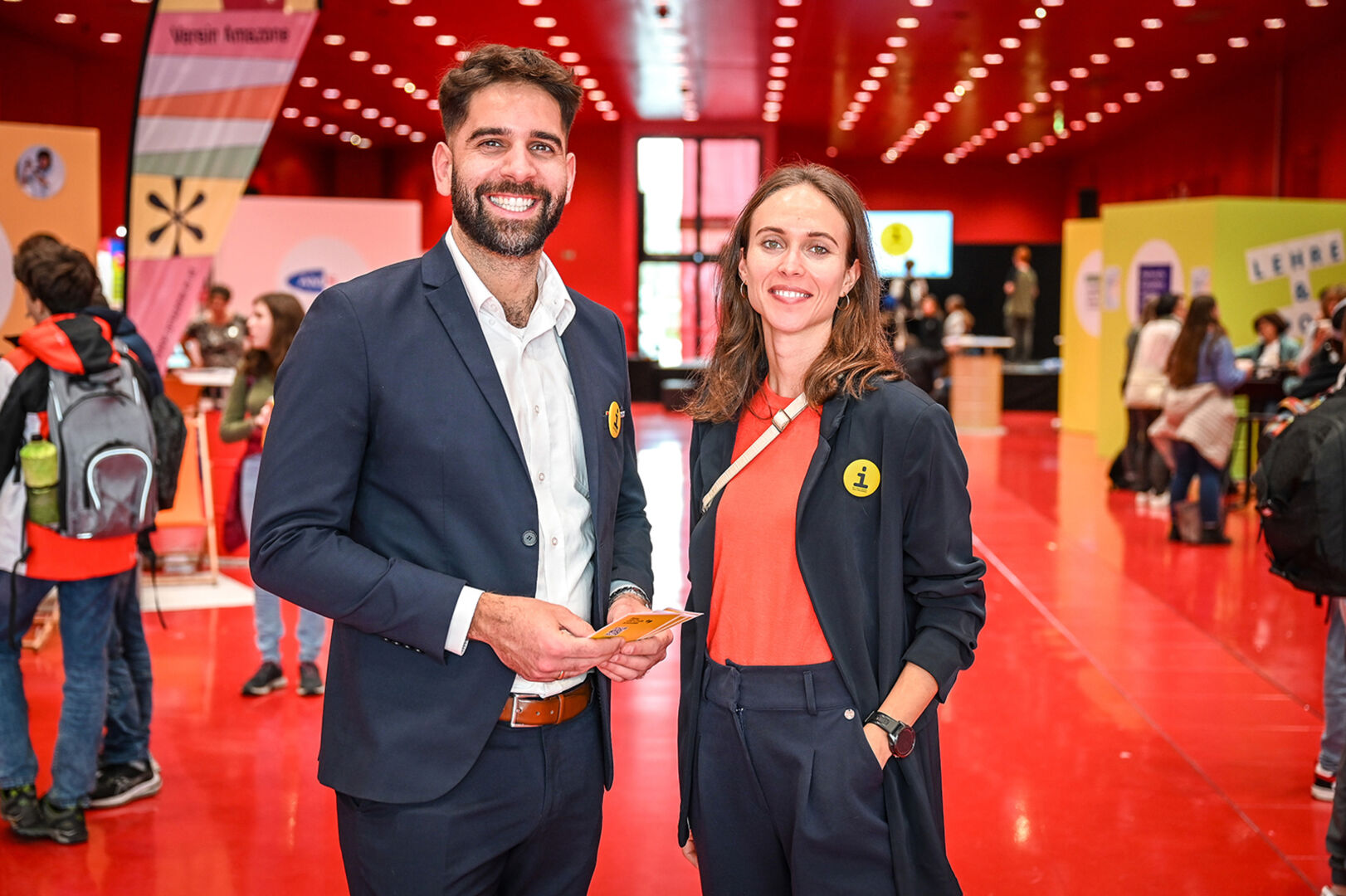 GF BIFO Andreas Pichler und Lena Fritsch (Leiterin WKV Lehrlingservice)