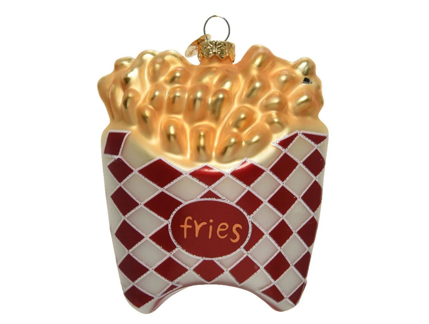 Pommes-Christbaumkugel