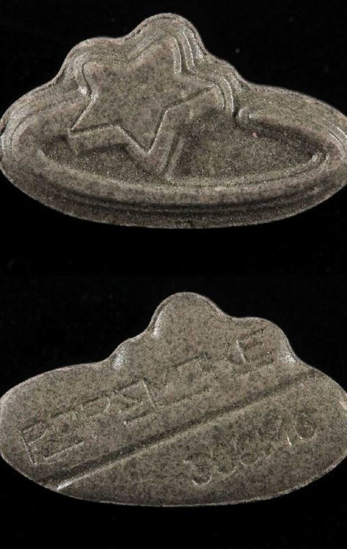 Foto der &quot;Pop Smoke&quot;-Ecstasy-Pille