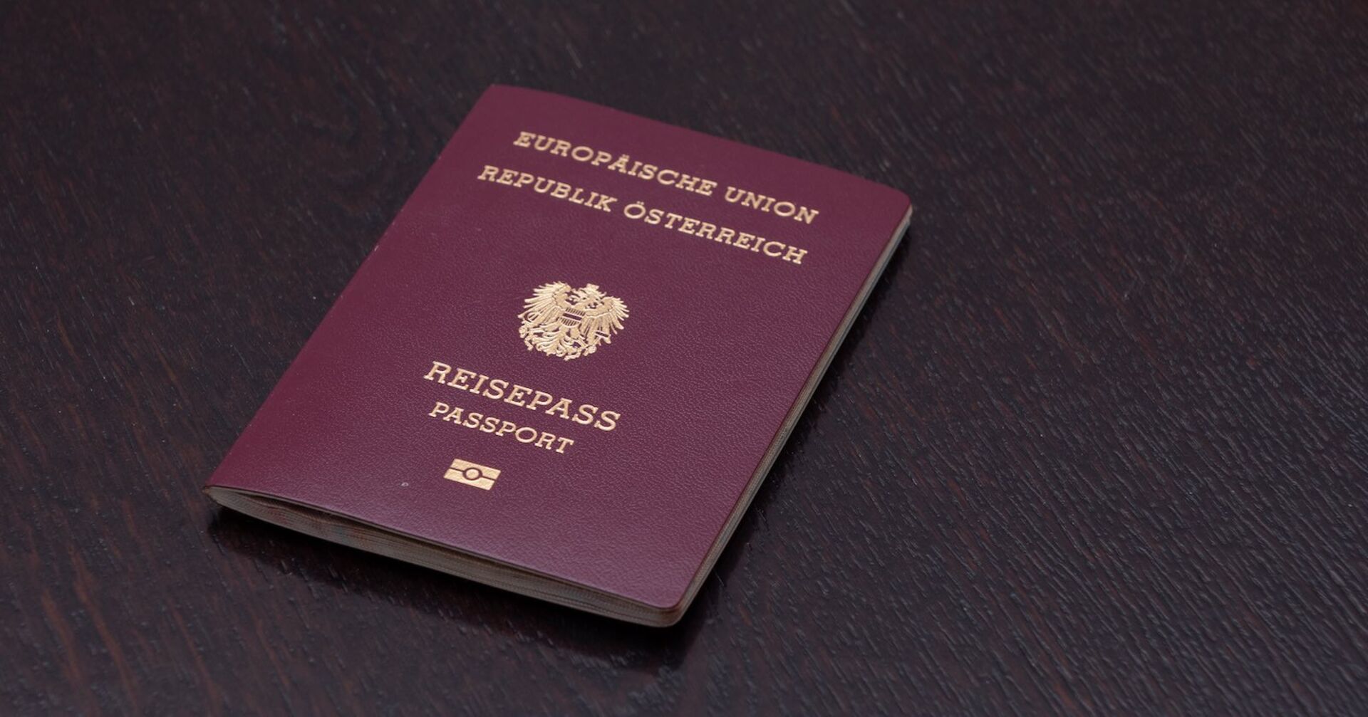 Ein österreichischer Reisepass.