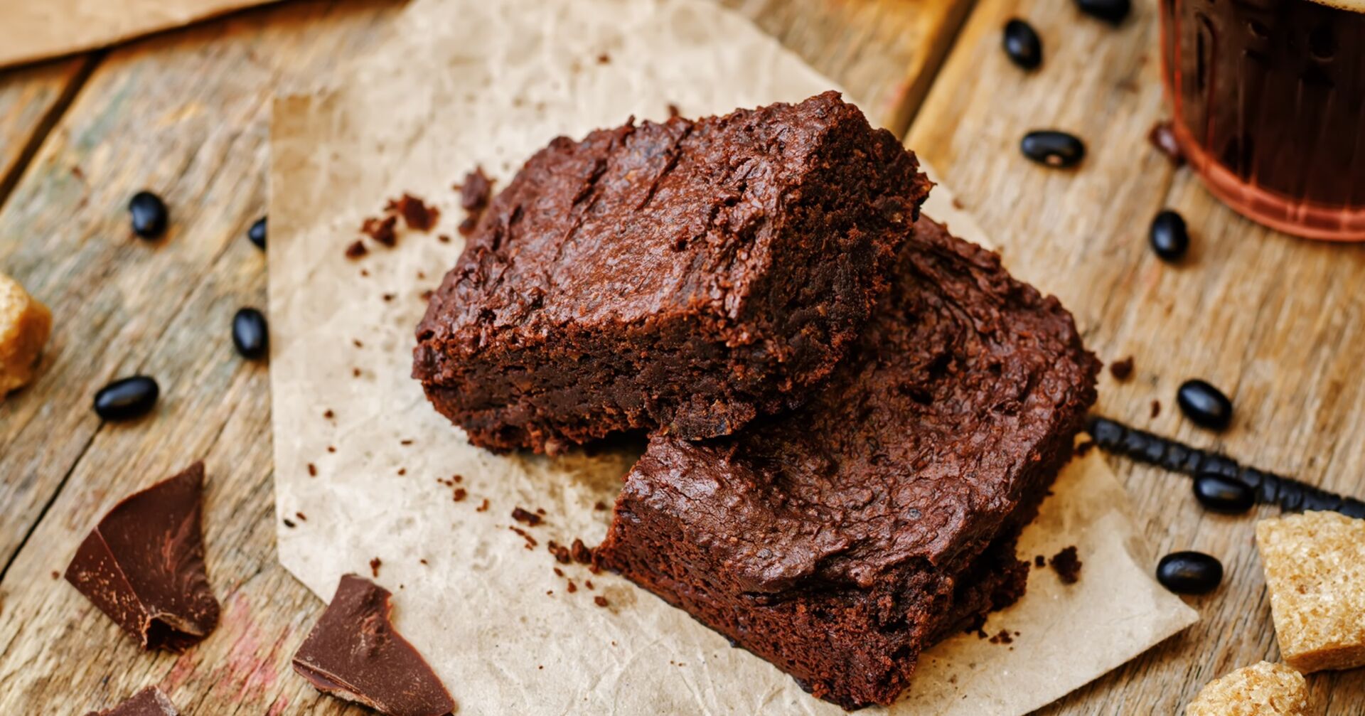 Veganer Schokoladen-Brownie