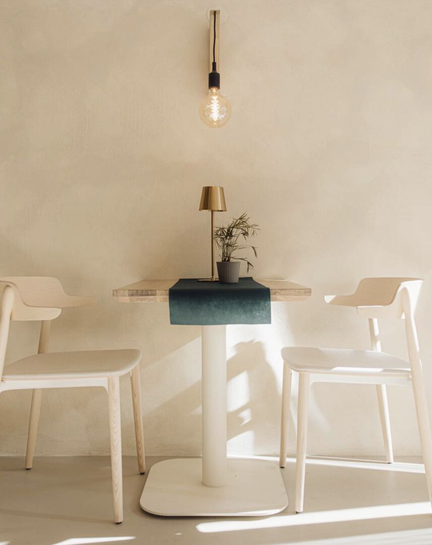 The Green Garden Tisch, Interieur