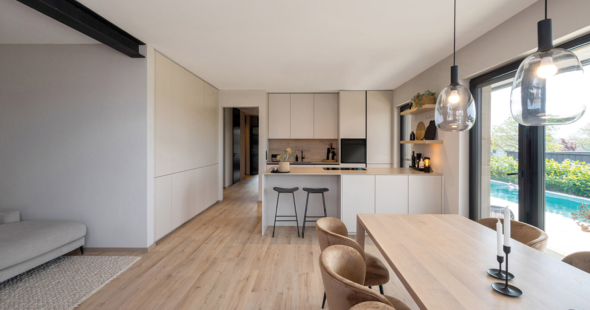 Moderne Wohnküche | Credit: Haka Küche GmbH