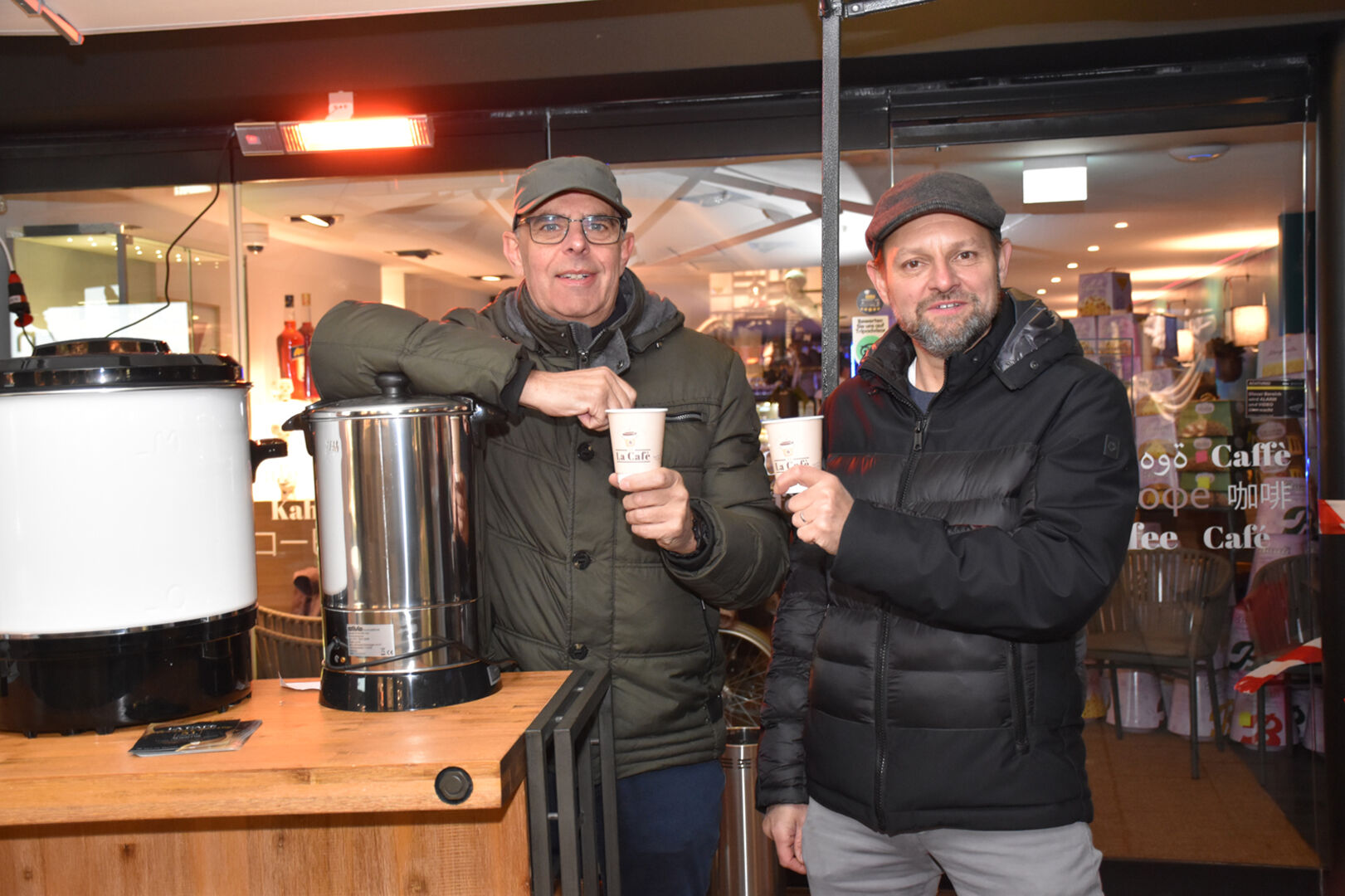 Gert Huber (Autohaus Rudi Lins) und Christian Mairhofer (Linea Uno)