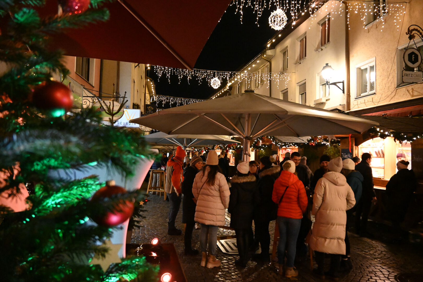 Bludenzer Christkindlemarkt bei der Versteigerung
