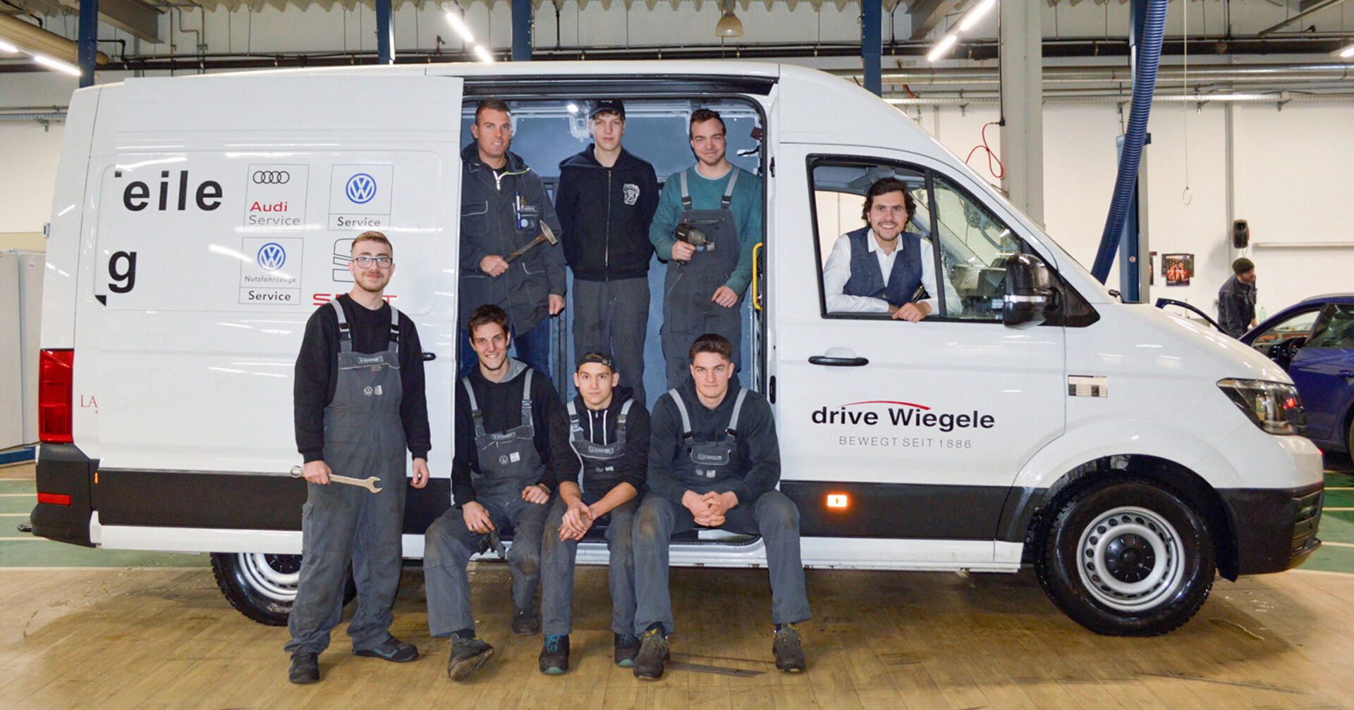 Lehrlinge von Wiegele | Credit: Autohaus Wiegele GmbH &amp; Co KG