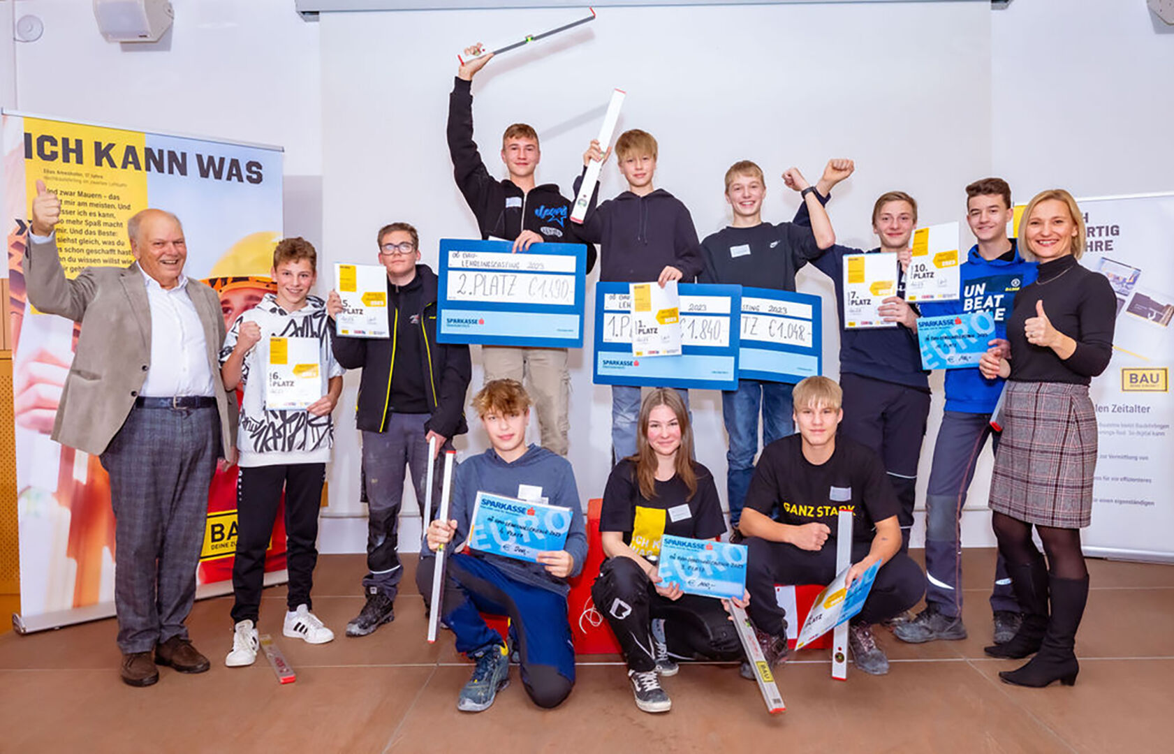 Teilnehmer des Lehrlingscastings | Credit: Andreas Röbl