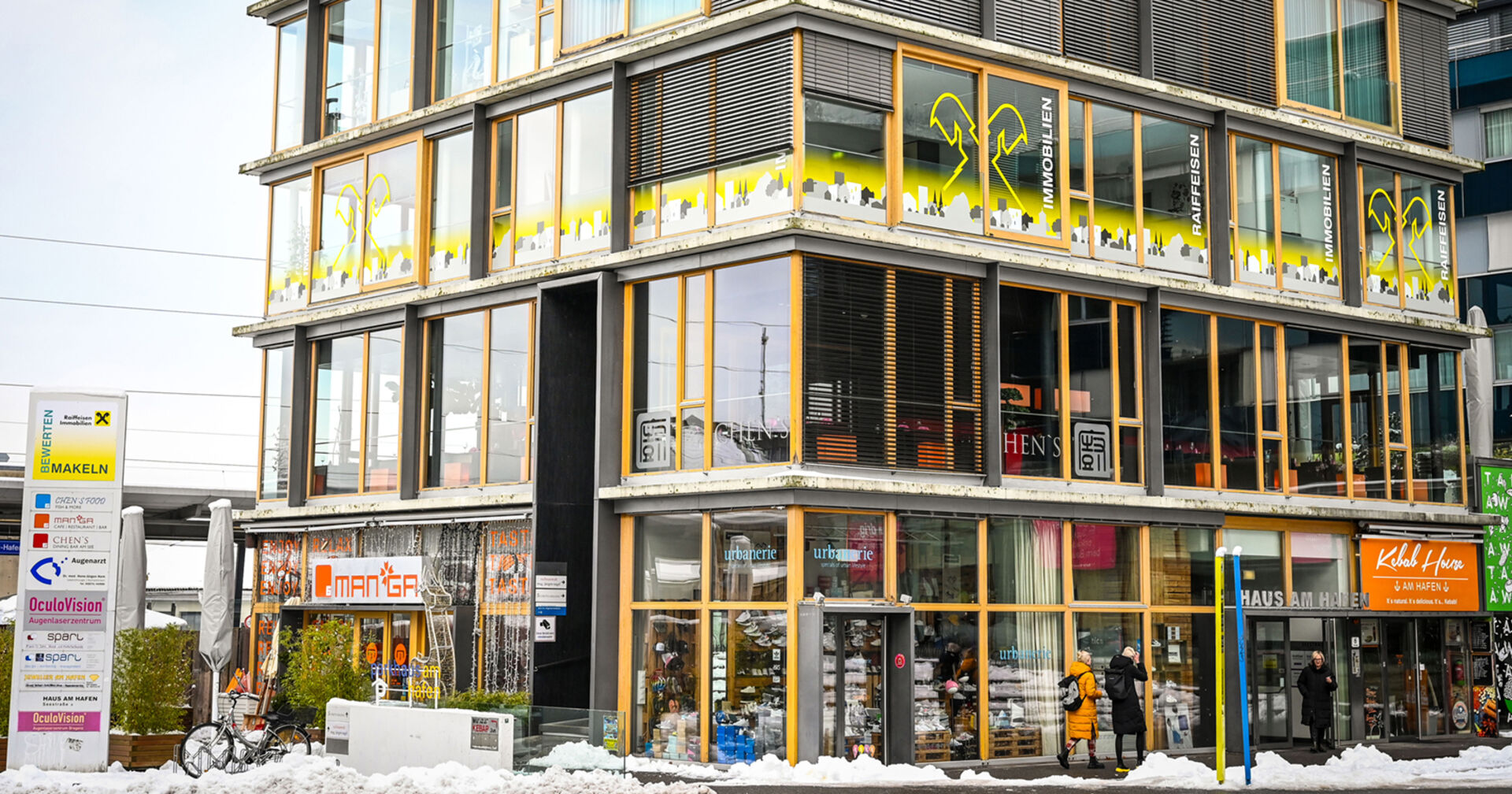 In zentraler Lage in Bregenz eröffnete Raiffeisen jetzt den neuen Standort für Immobilien und Wohnen.