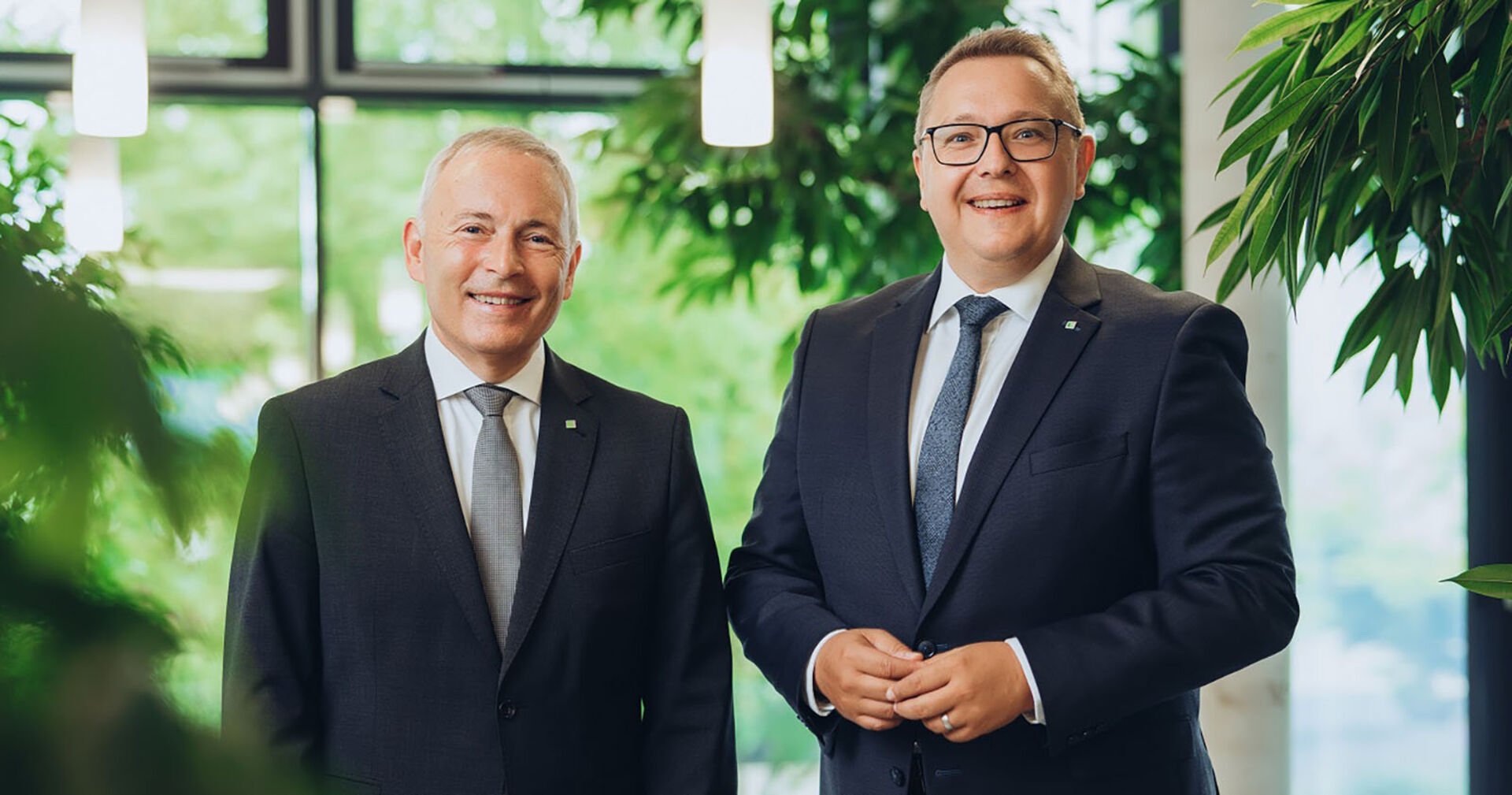 Energie Steiermark Vorstands-Duo Christian Purrer (li.) und Martin Graf