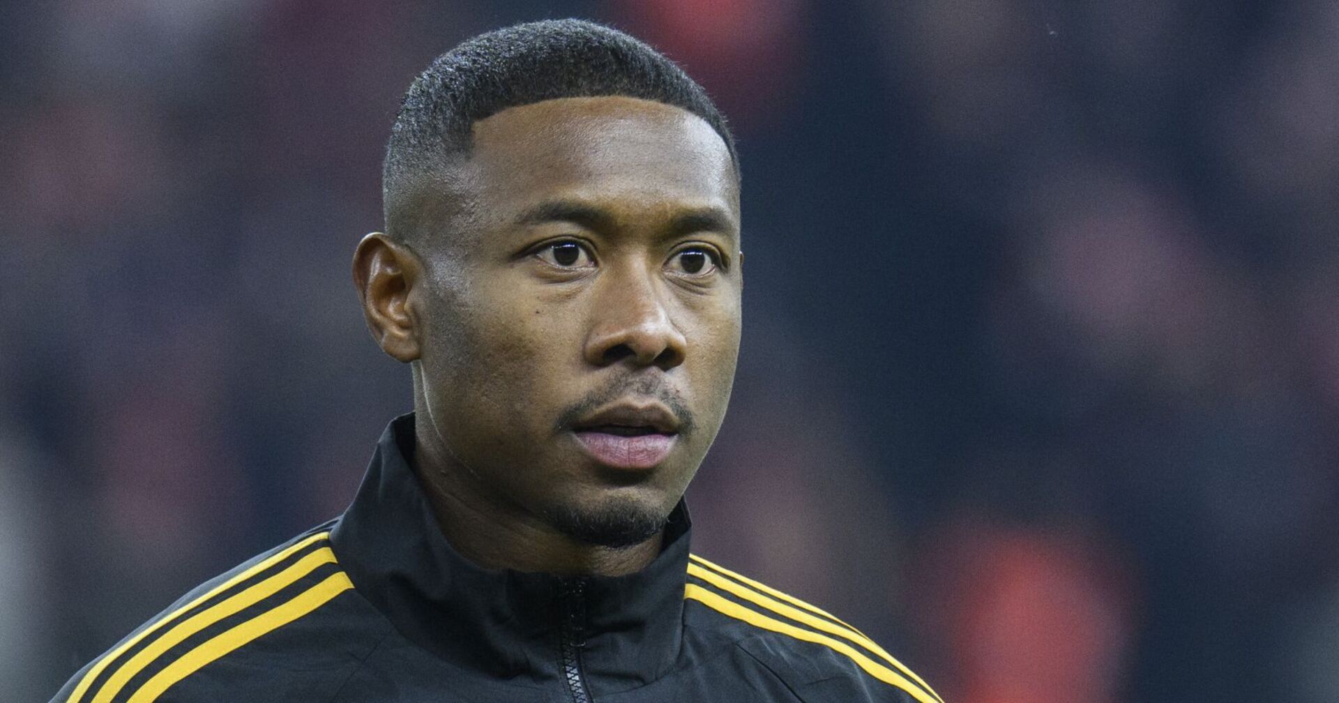 David Alaba auf dem Fußballfeld.