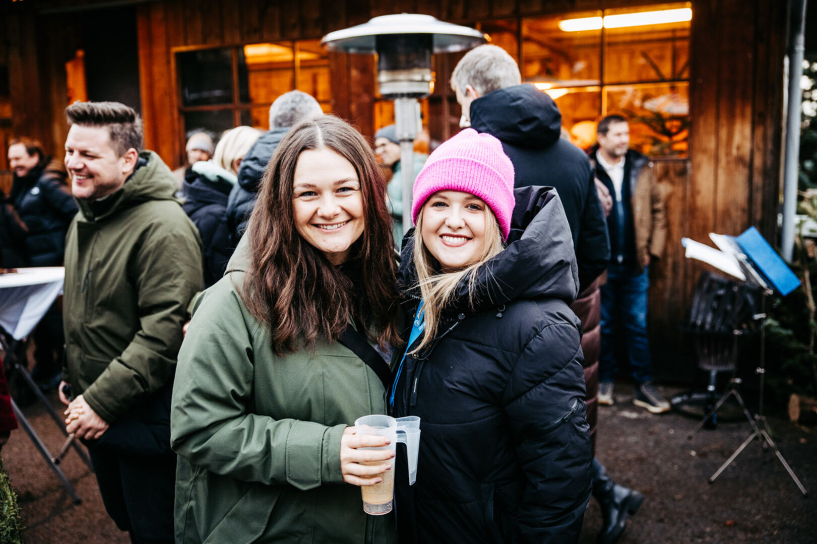 Madlen Dürr (Jäger Bau) und Katharina Enderle (ikp Vorarlberg)