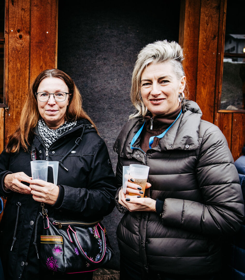 Alexandra Schalegg und Wanda Mikulec-Schwarz (ikp Vorarlberg)