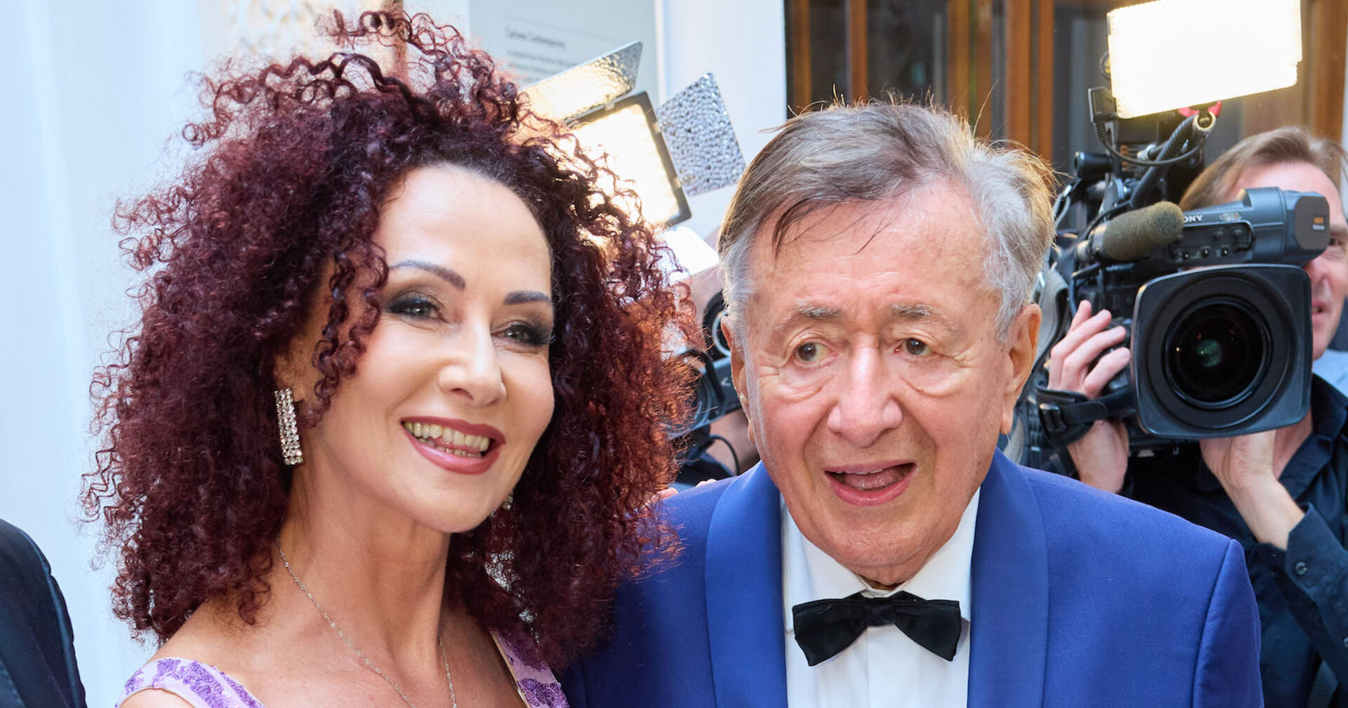 Christine und Richard Lugner bei einem Event.