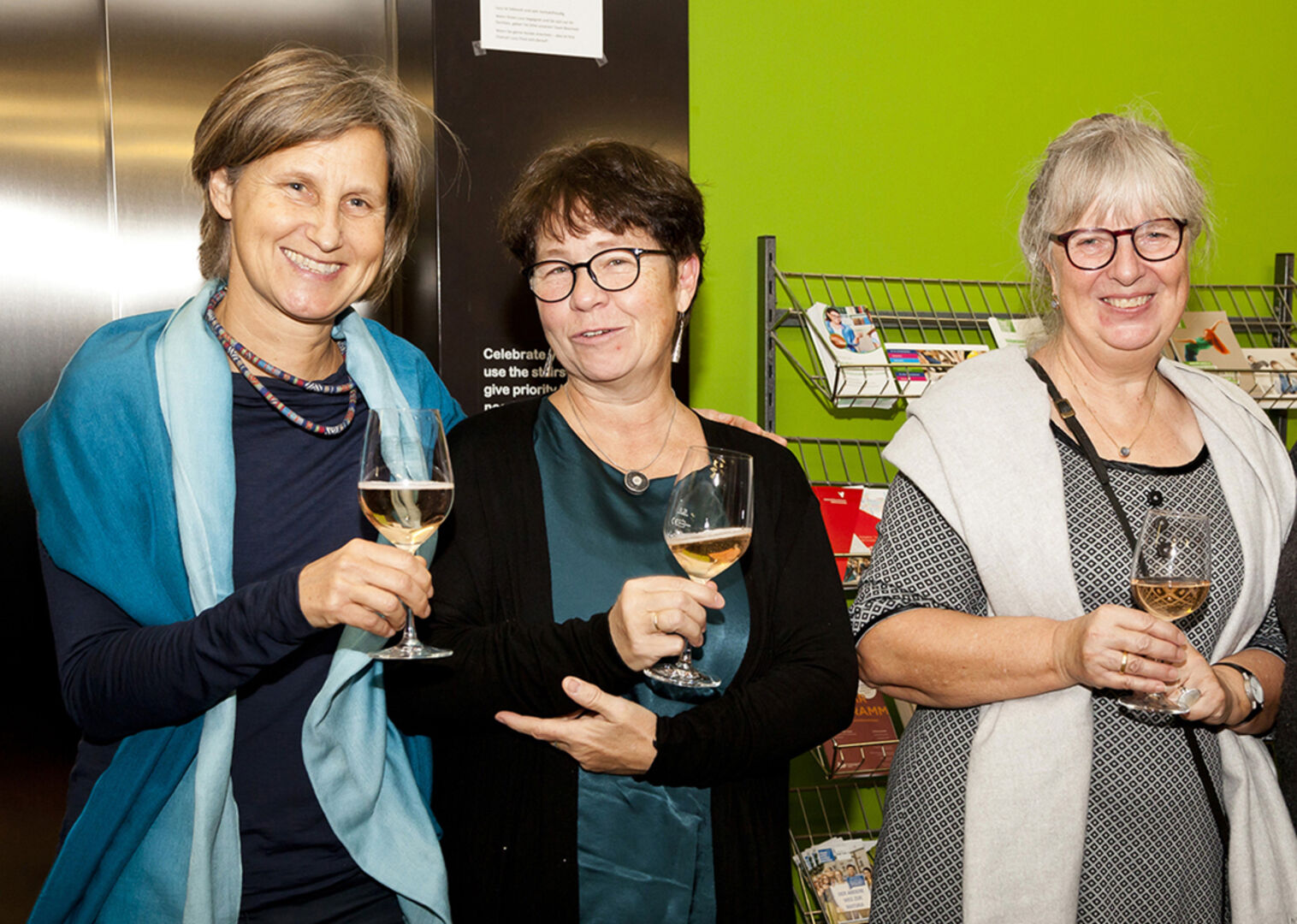 Susanne Winder, Maria-Lusie Huchler und Elke Kroisenbrunner (v. li.)