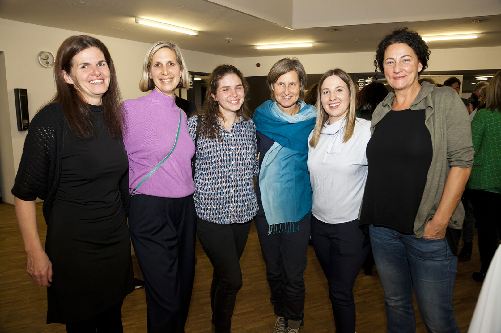 Lehrerinnenteam der Kathi-Lampert-Schule: Brigitte Gstrein, Christina Büsel, Stephanie Maissen, Susanne Gstettner, Julia Häusler und Carmen Iser-Hubmann (v. li