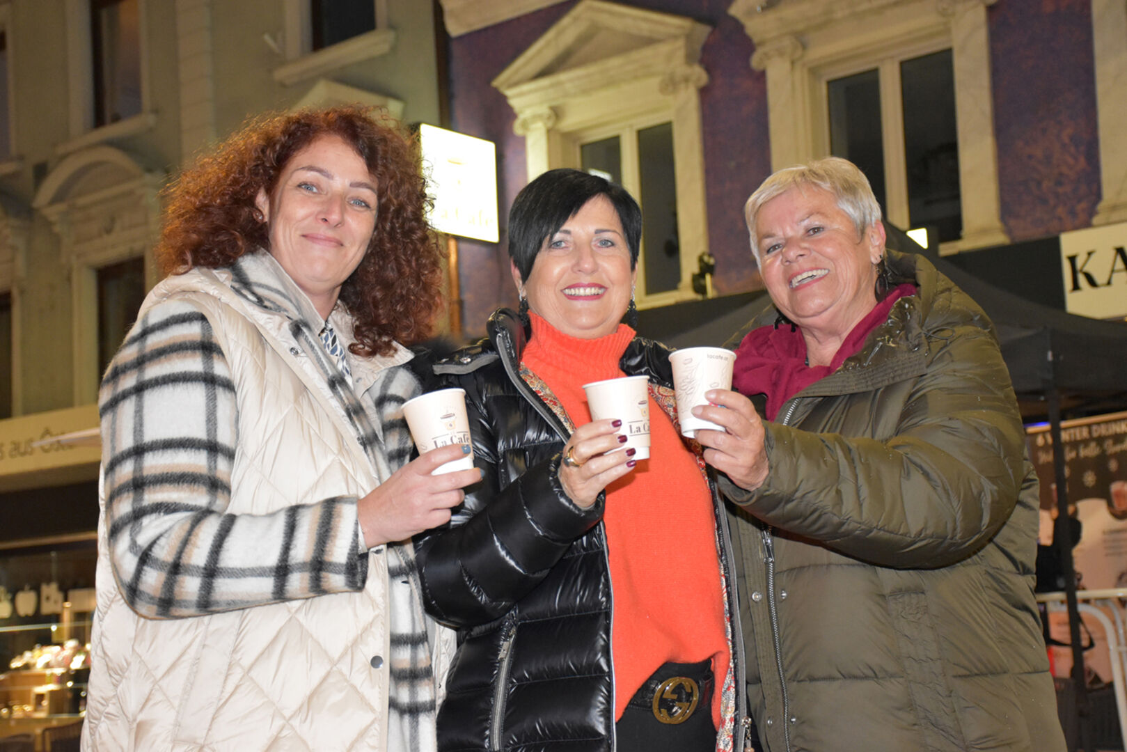 Mit dabei: Barbara Marte (ÖGB), Marianne Huber (Linea Uno) und Christine Suppan